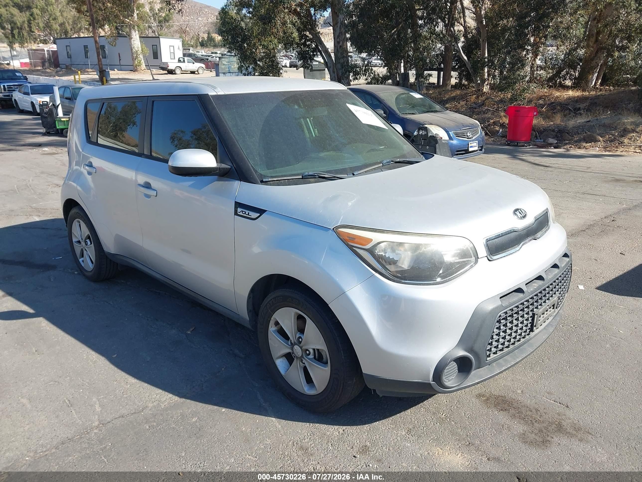 2015 Kia Soul, VIN KNDJN2A2XF7794197 — Normal wear