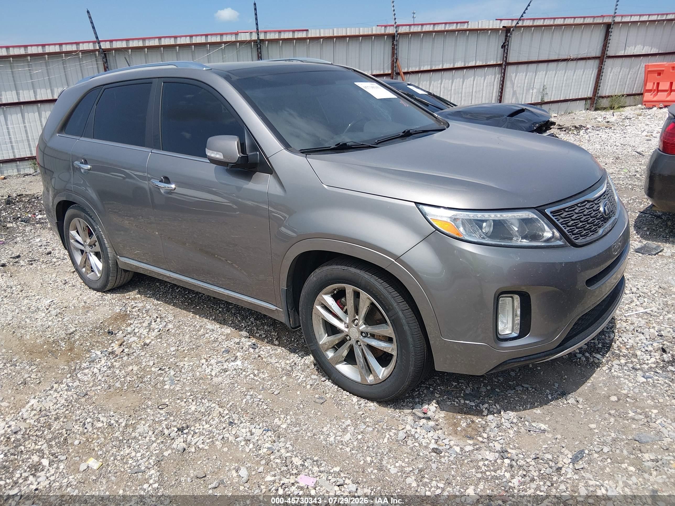 2015 Kia Sorento SX, VIN 5XYKW4A73FG605918 — Обычный износ
