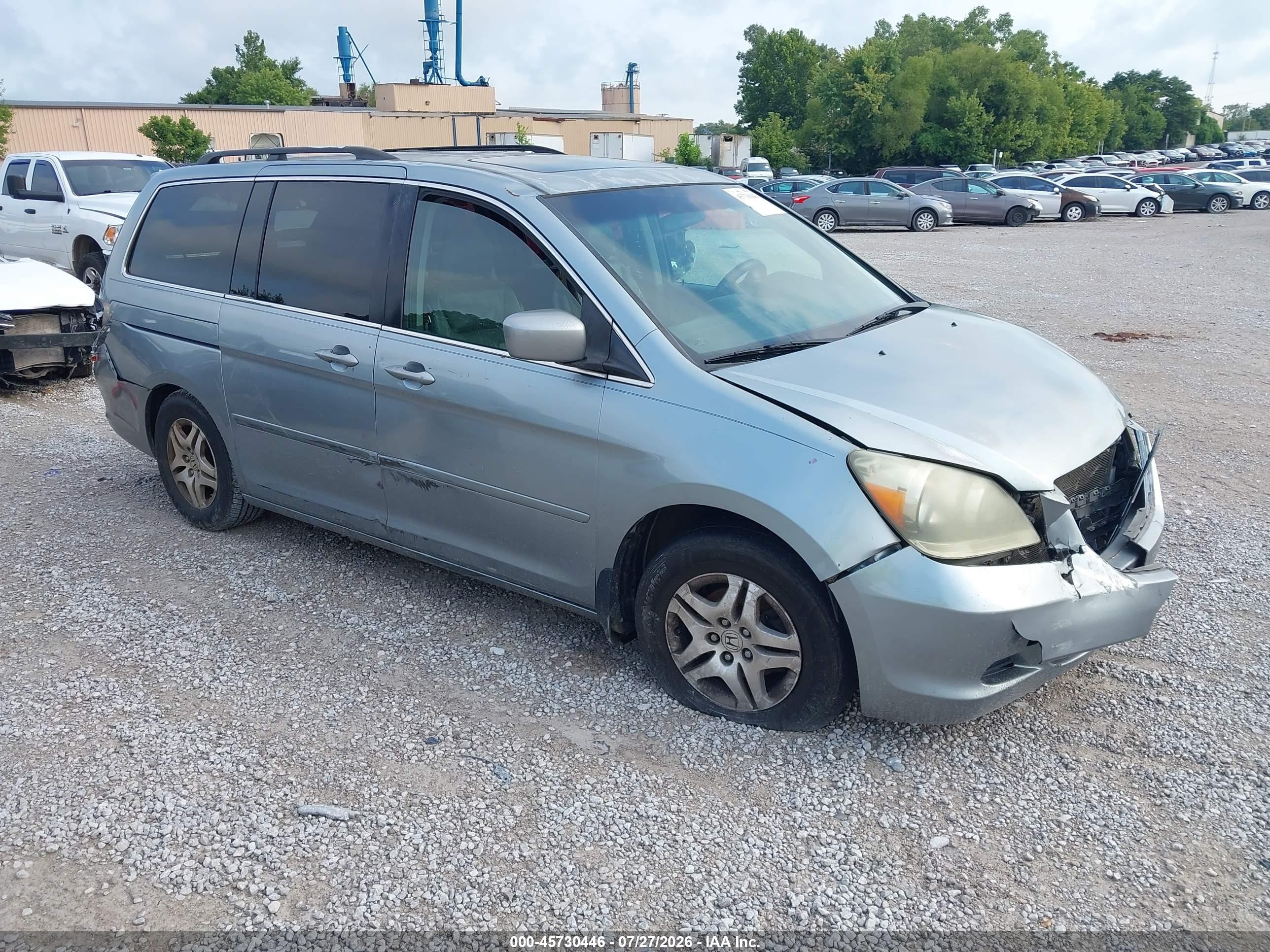 2007 Honda Odyssey EX-L, VIN 5FNRL38777B047054 — All over