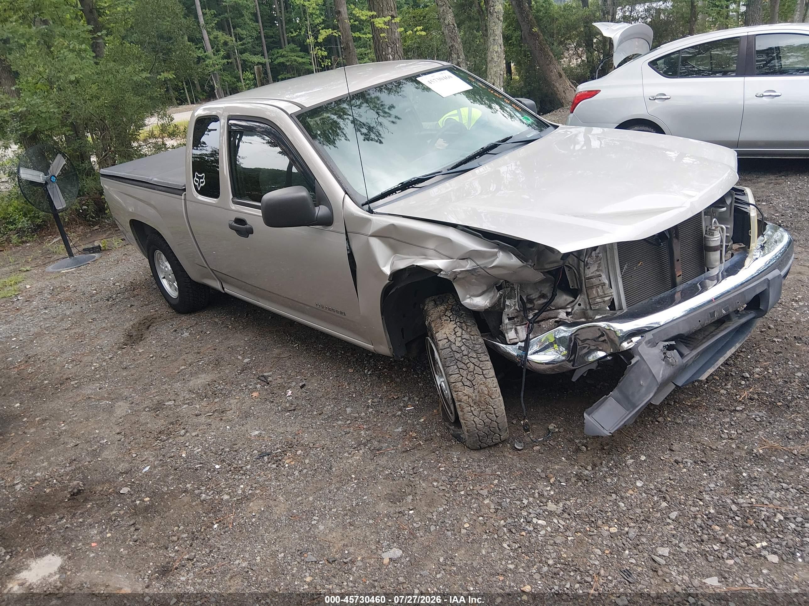 2005 Chevrolet Colorado Z85, VIN 1GCCS198458152362 — Перед