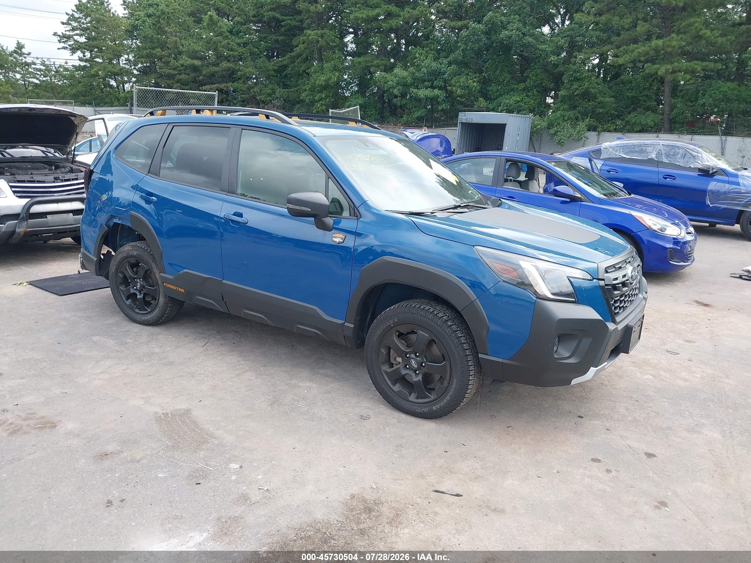 2023 Subaru Forester Wilderness, VIN JF2SKAMC8PH480850 — Зад