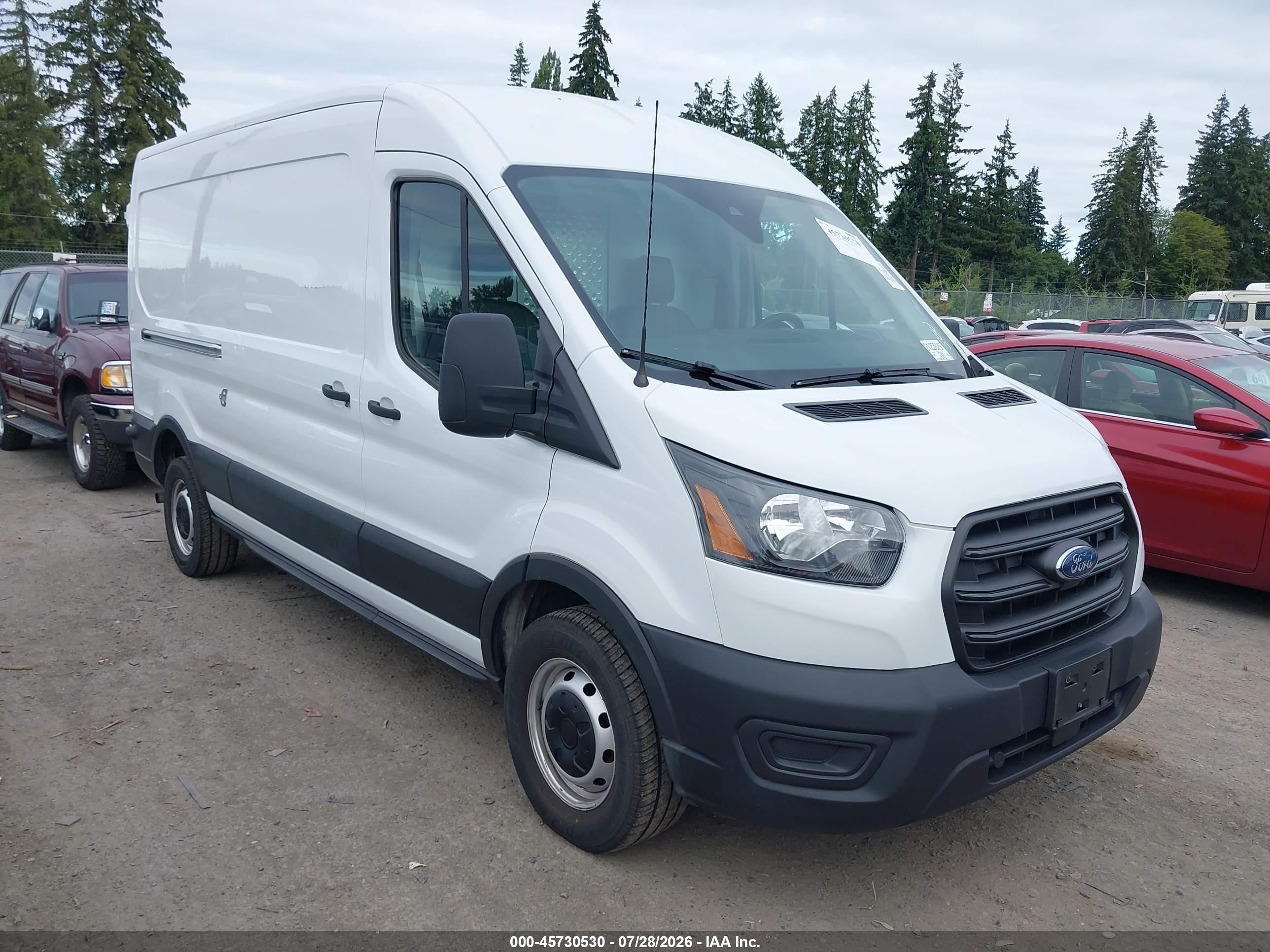 2020 Ford Transit Cargo, VIN 1FTYE1CG1LKA35089 — Side