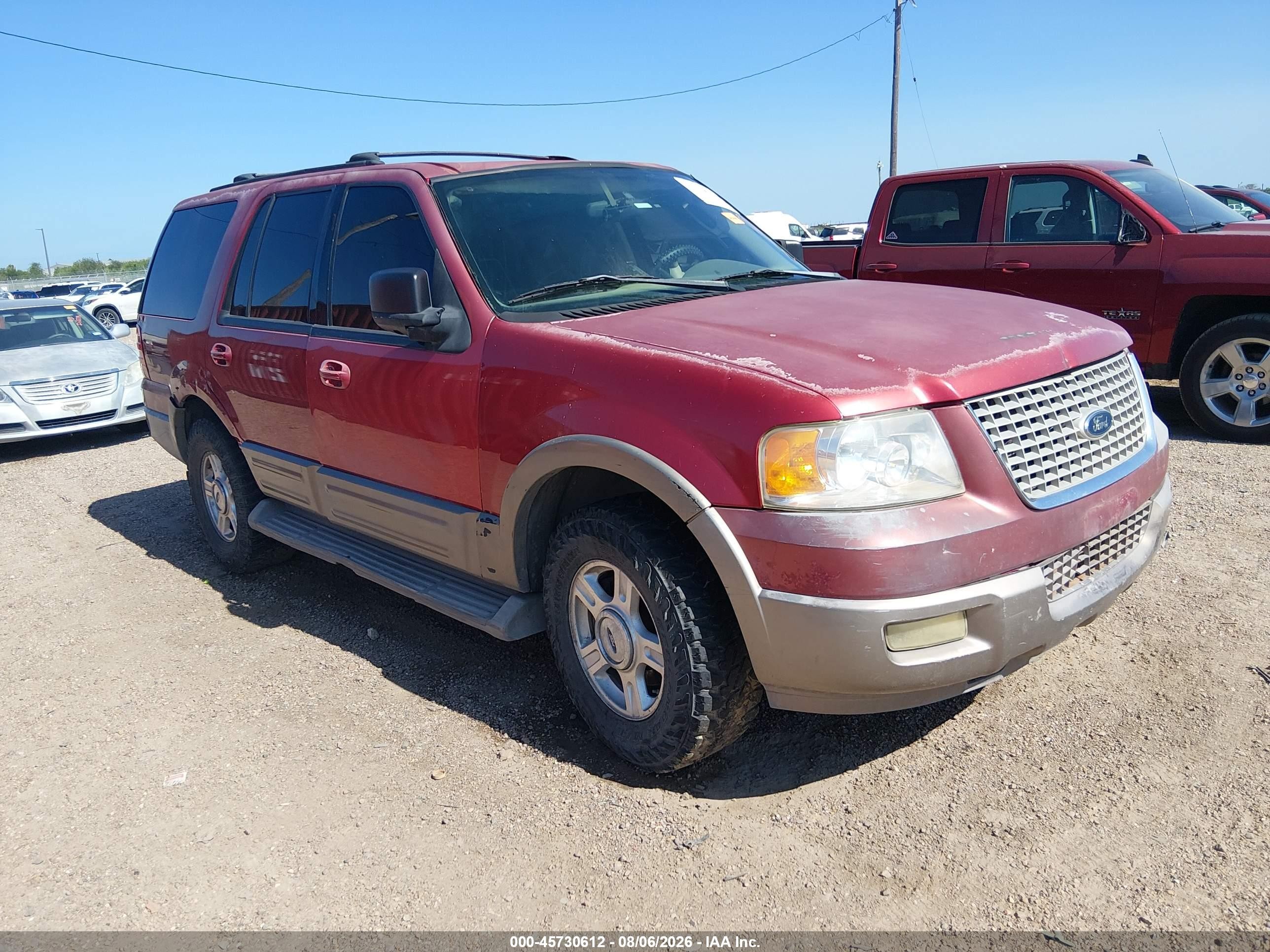 2004 Ford Expedition Eddie Bauer, VIN 1FMPU17L04LA34643 — Обычный износ