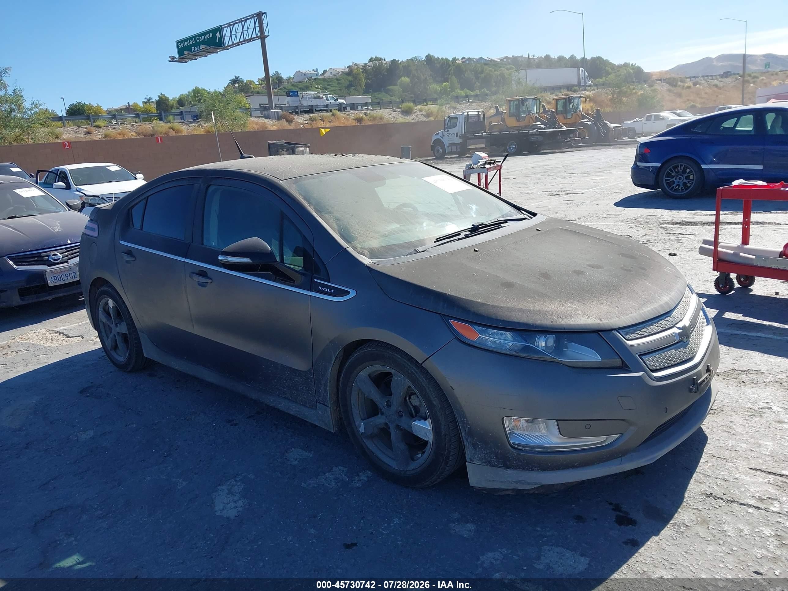 2011 Chevrolet Volt, VIN 1G1RD6E40BU103465 — Normal wear