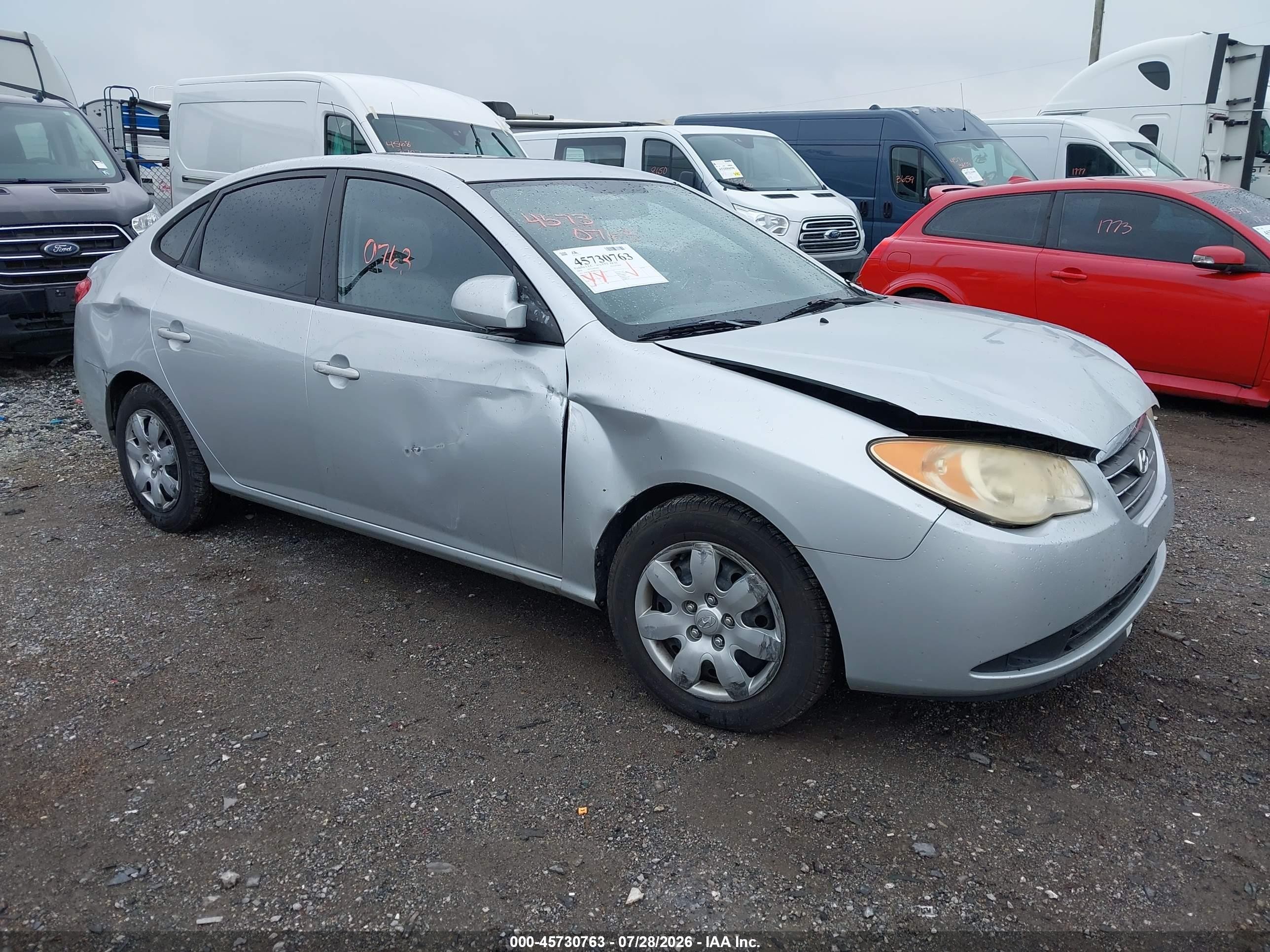 2009 Hyundai Elantra GLS, VIN KMHDU46D89U679413 — Normal wear