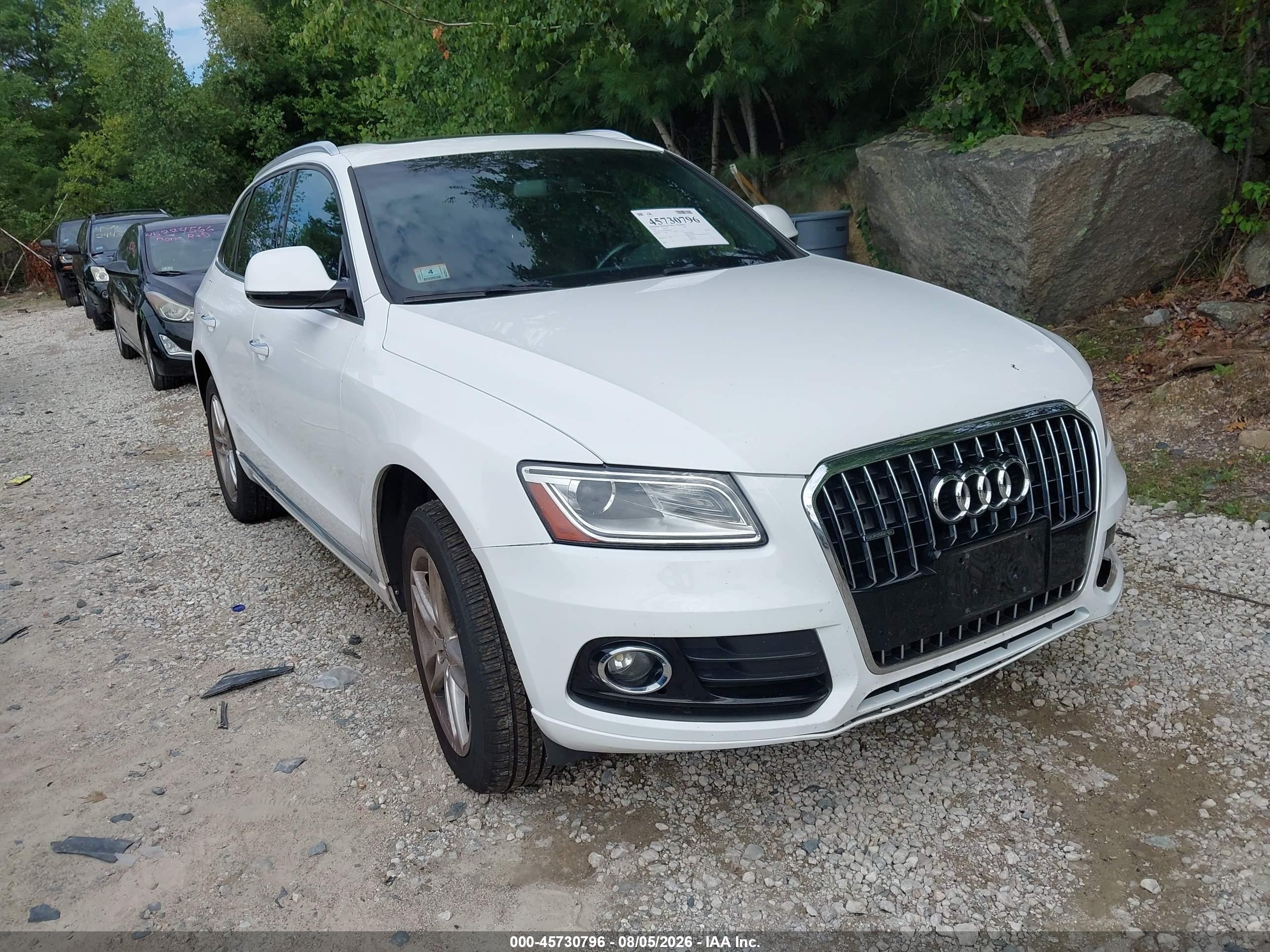 2016 Audi Q5 Premium, VIN WA1C2AFP2GA047529 — Перед