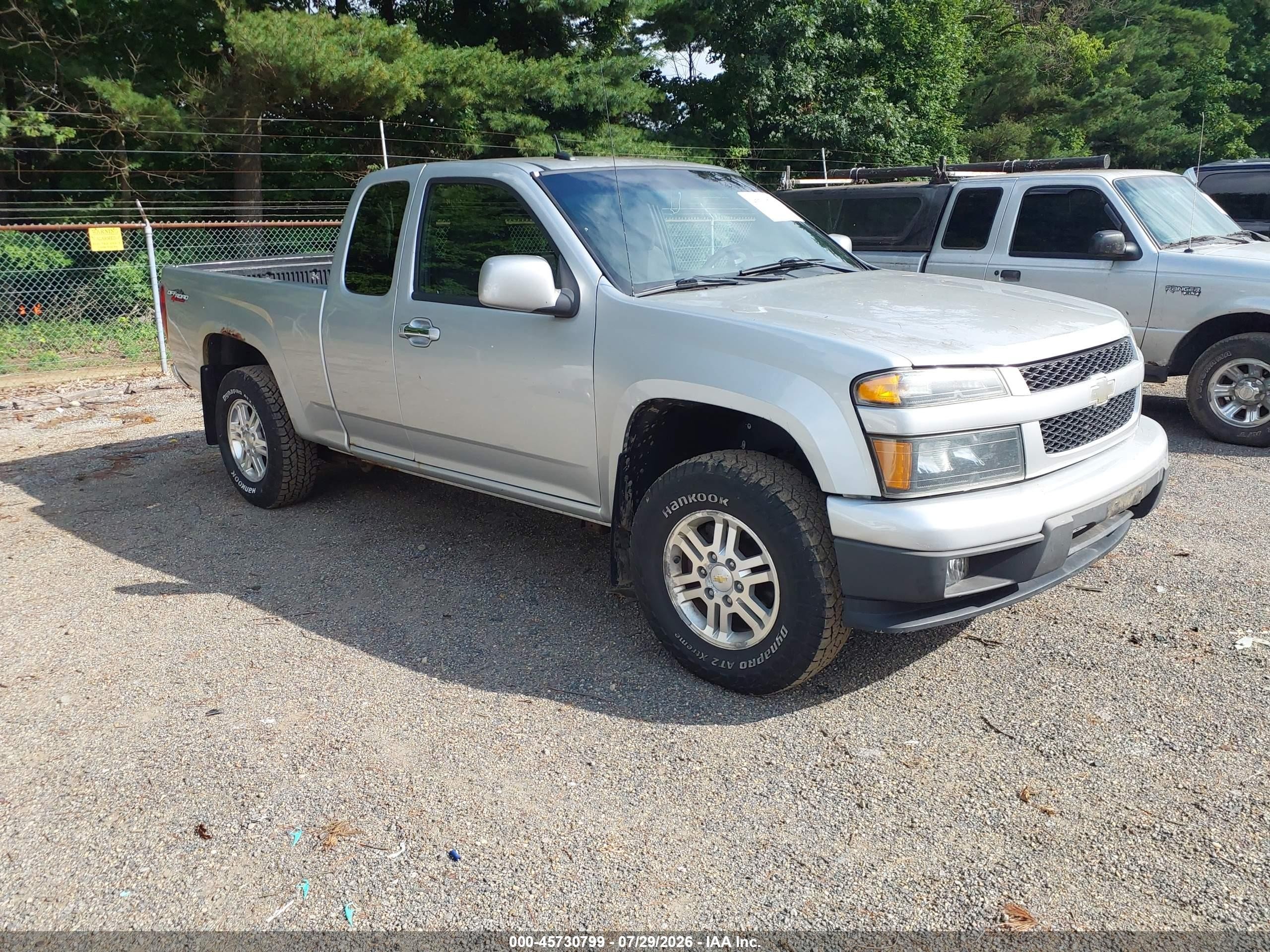 2010 Chevrolet Colorado, VIN 1GCJTCD90A8108076 — Normal wear