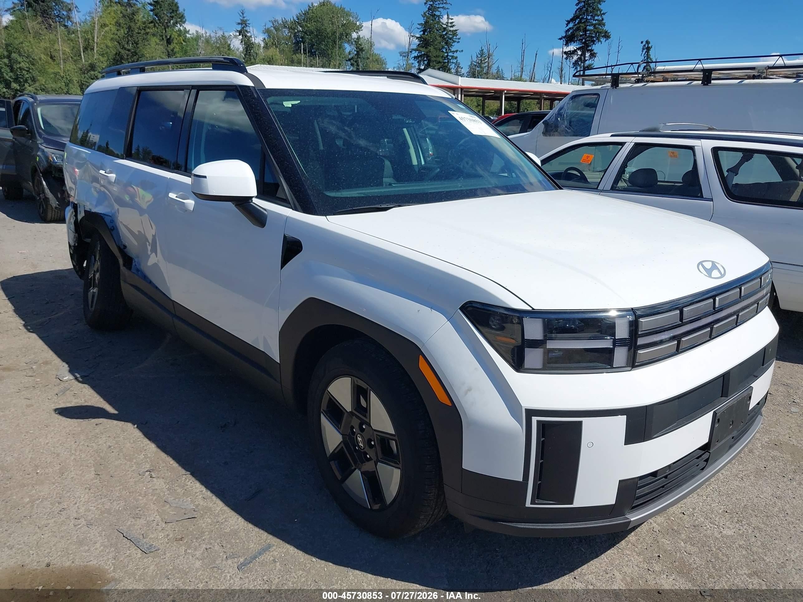 2025 Hyundai Santa Fe SEL, VIN 5NMP2DG13SH029087 — Бок