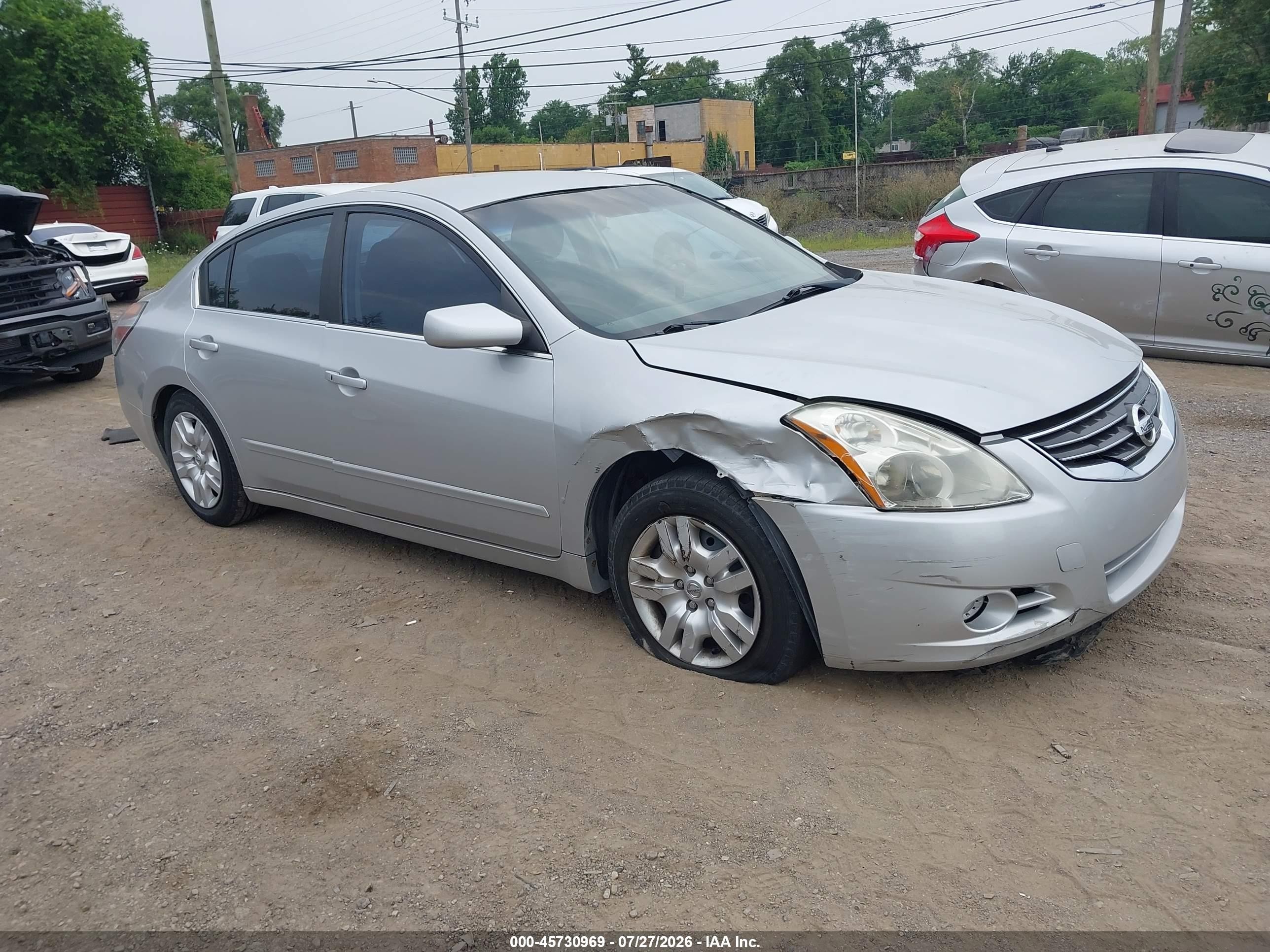 2011 Nissan Altima S, VIN 1N4AL2AP4BC163986 — Front end