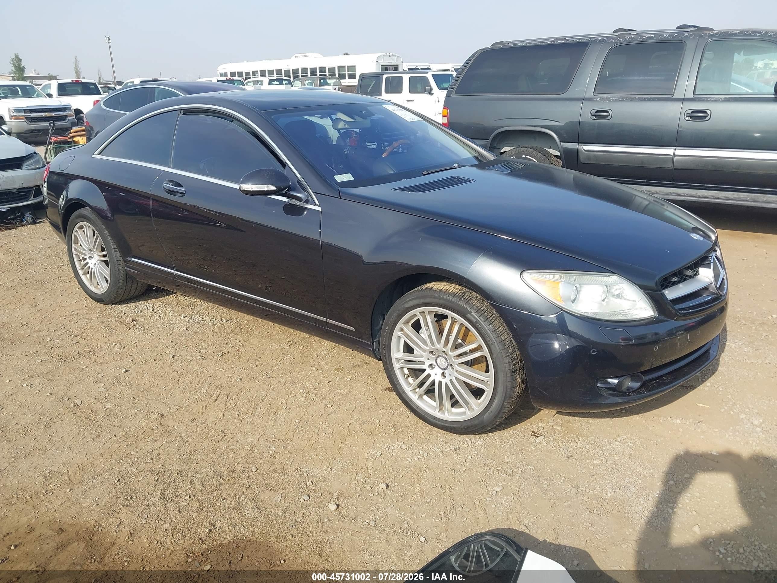 2008 Mercedes-Benz CL 550, VIN WDDEJ71X78A014495 — Normal wear