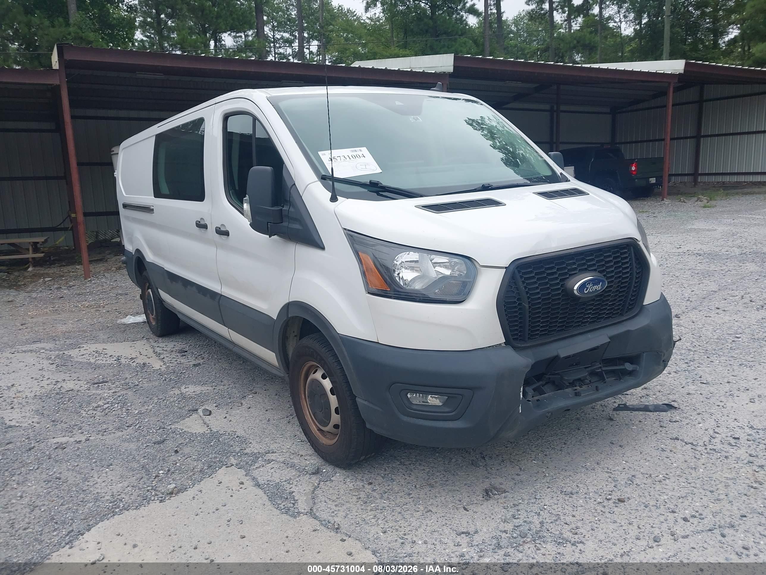 2022 Ford Transit Cargo, VIN 1FTBR1YG4NKA07230 — Front end
