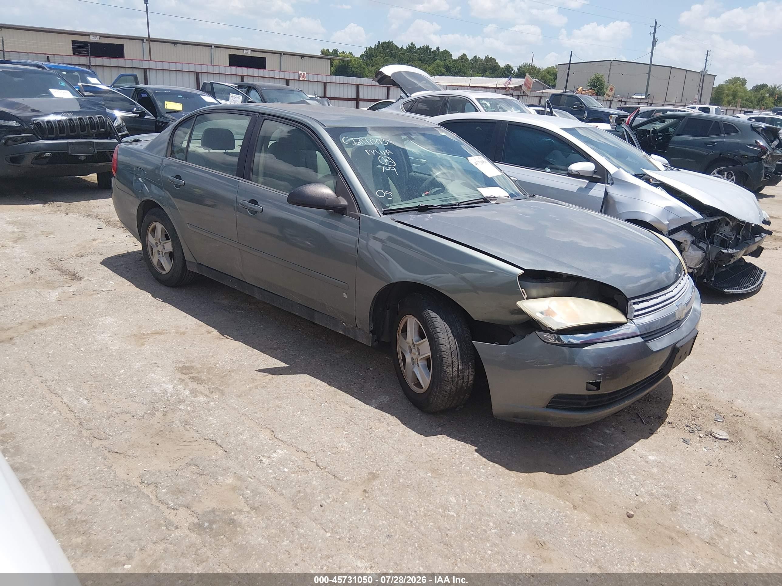 2005 Chevrolet Malibu LS, VIN 1G1ZT54875F123173 — Перед