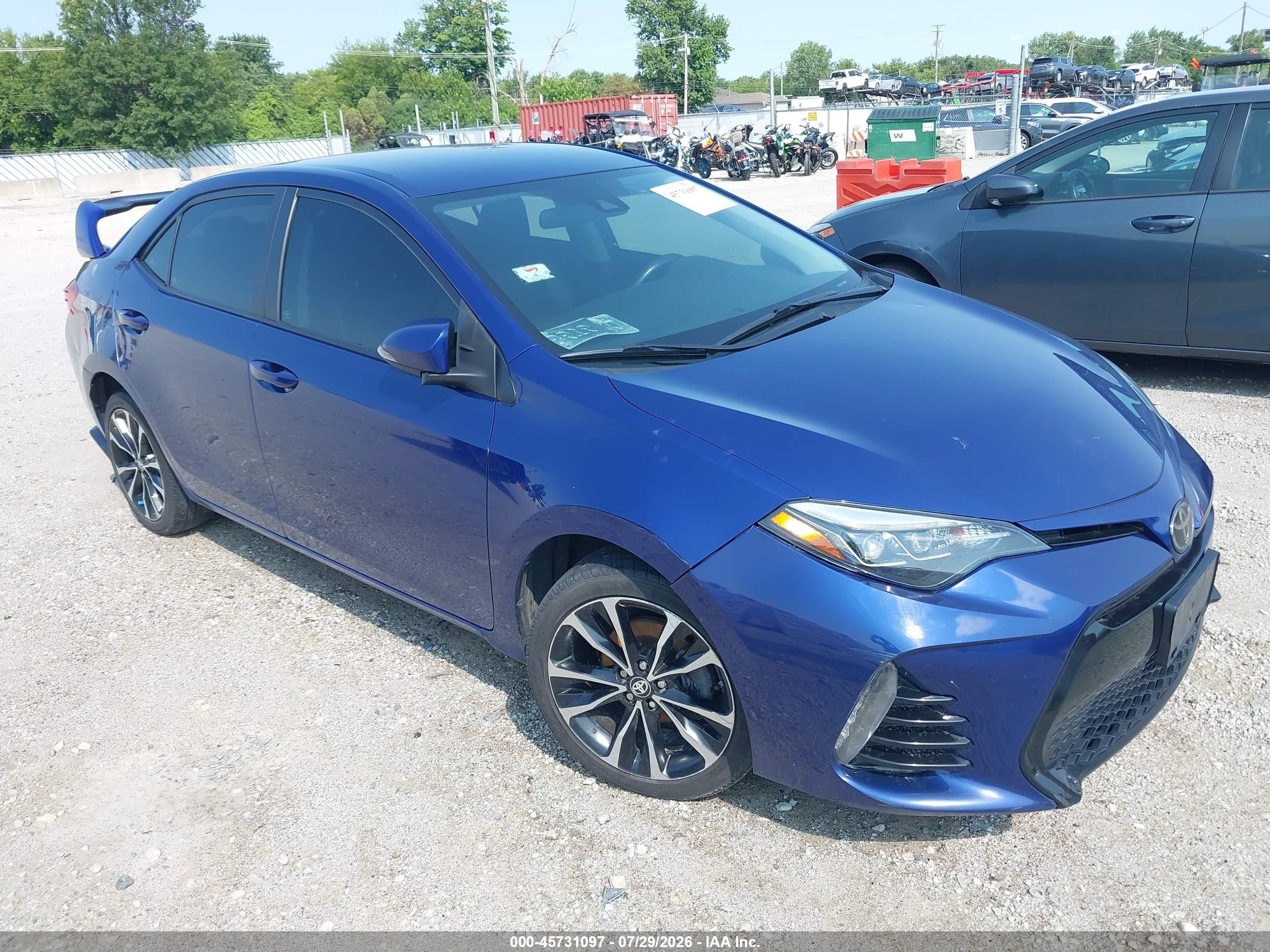 2018 Toyota Corolla SE, VIN 2T1BURHEXJC031412 — Normal wear