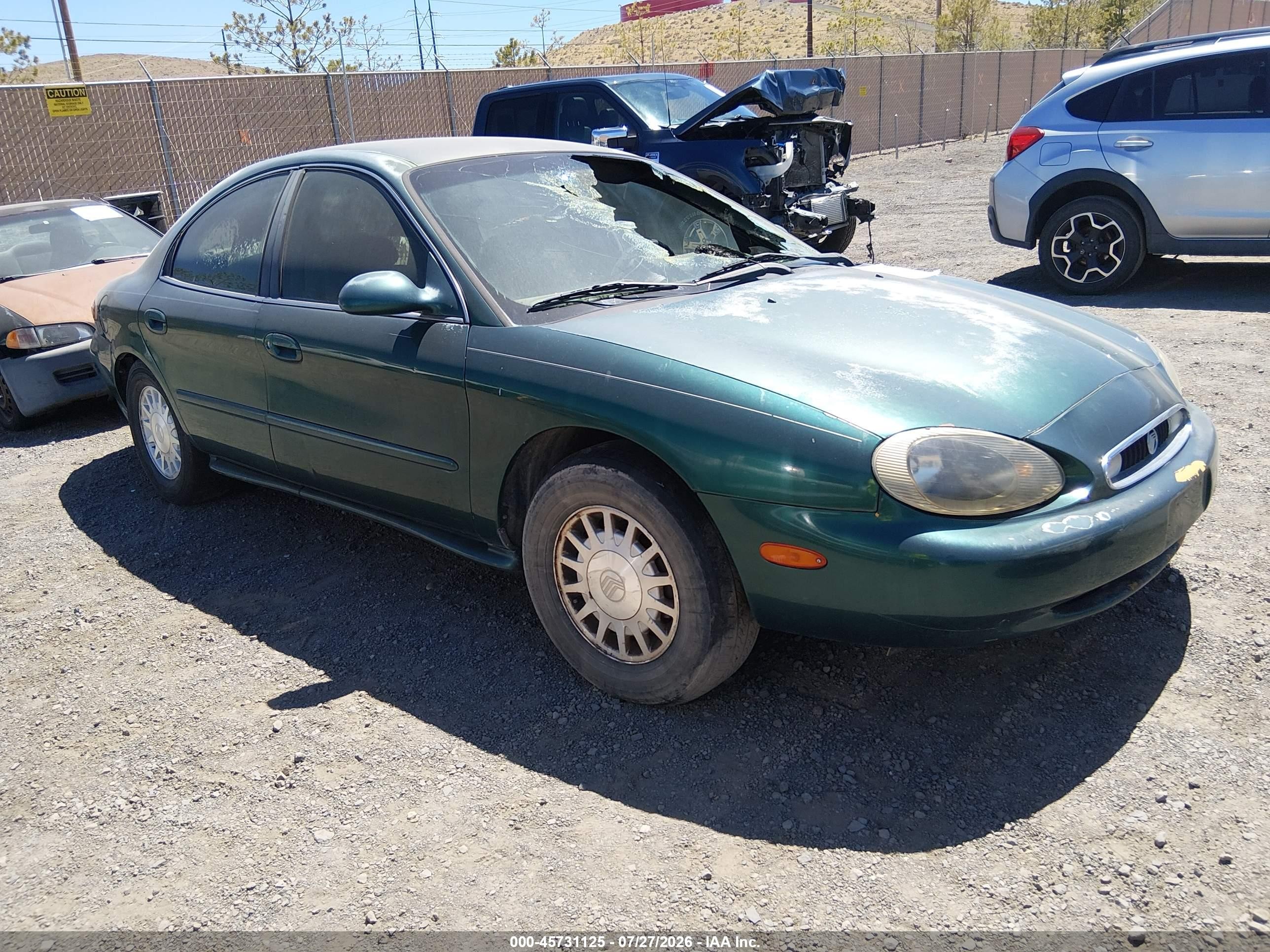 1999 Mercury Sable GS, VIN 1MEFM50U7XA633211 — Обычный износ