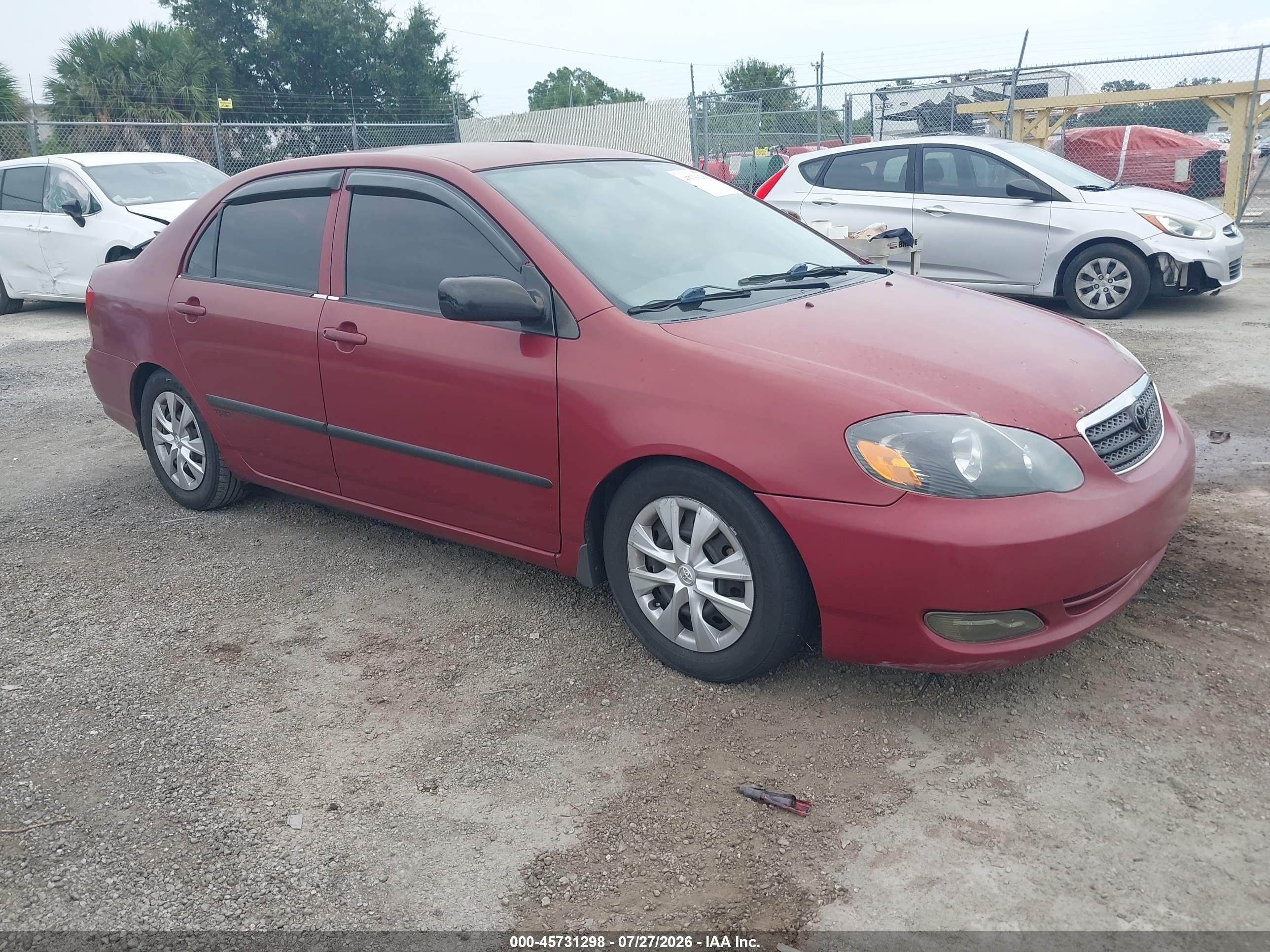 2006 Toyota Corolla S, VIN 2T1BR32E36C608926 — Mechanical