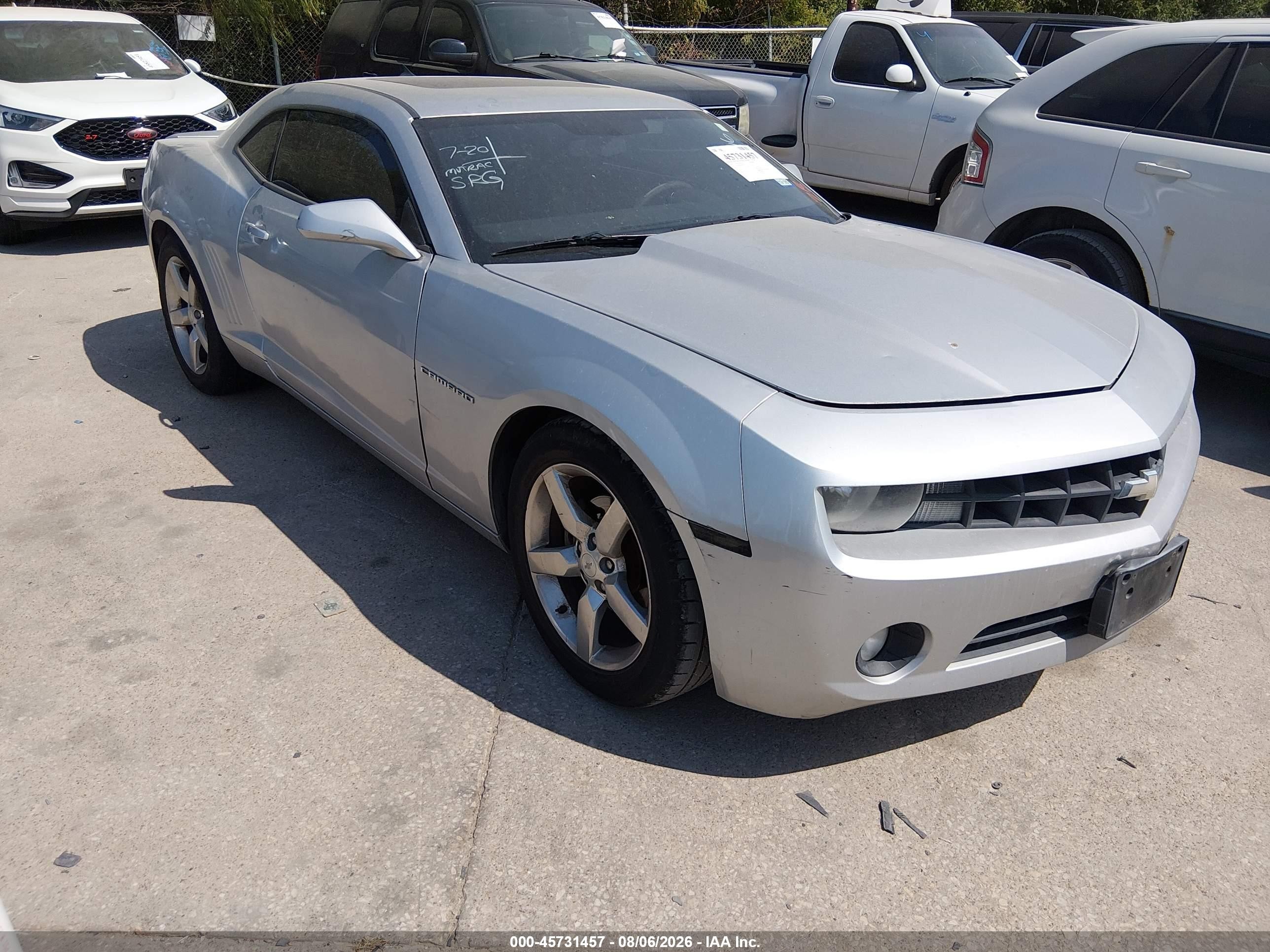 2012 Chevrolet Camaro 1LT, VIN 2G1FB1E38C9203816 — Normal wear
