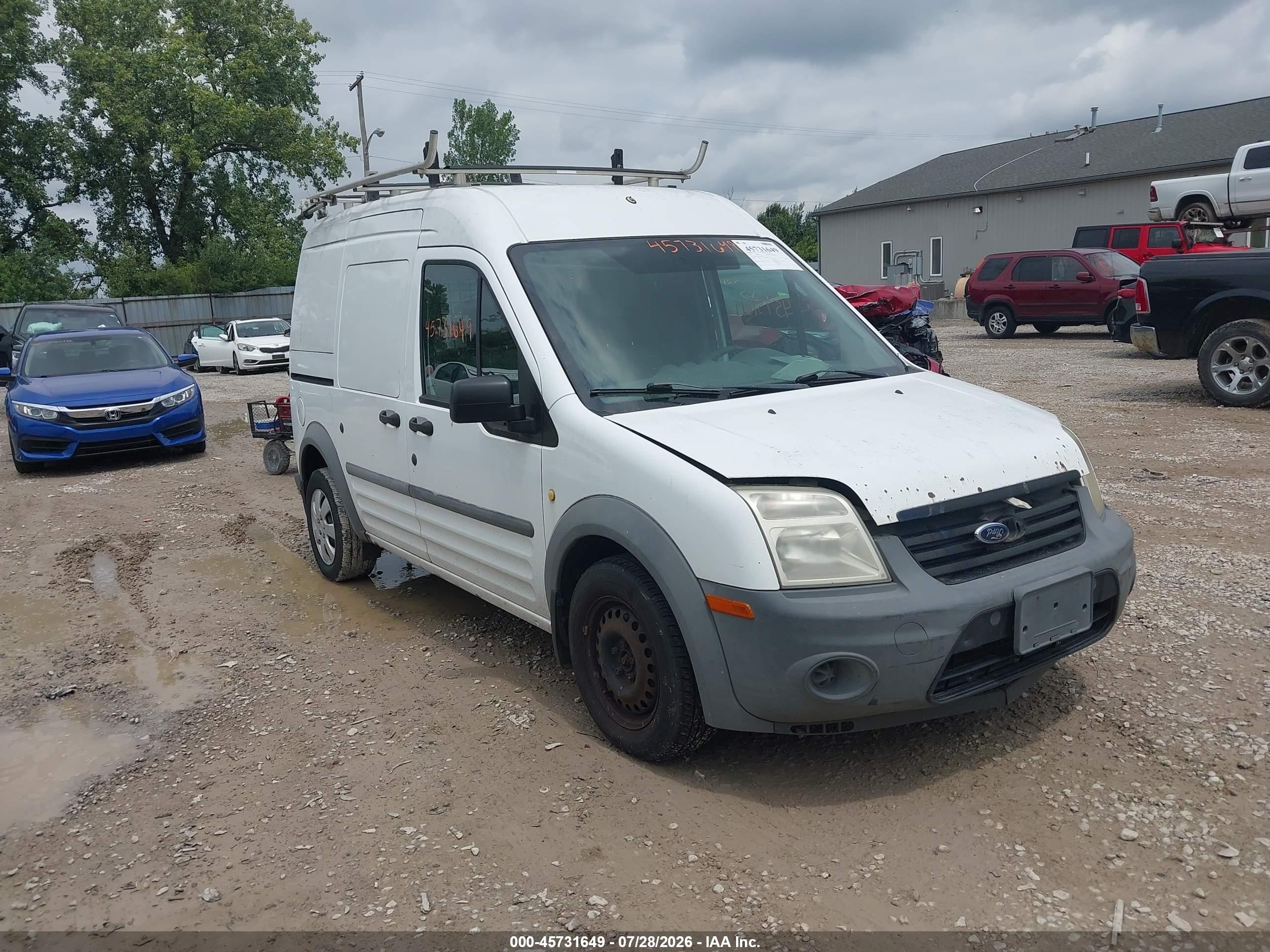 2012 Ford Transit Connect XL, VIN NM0LS7CN8CT076749 — Normal wear