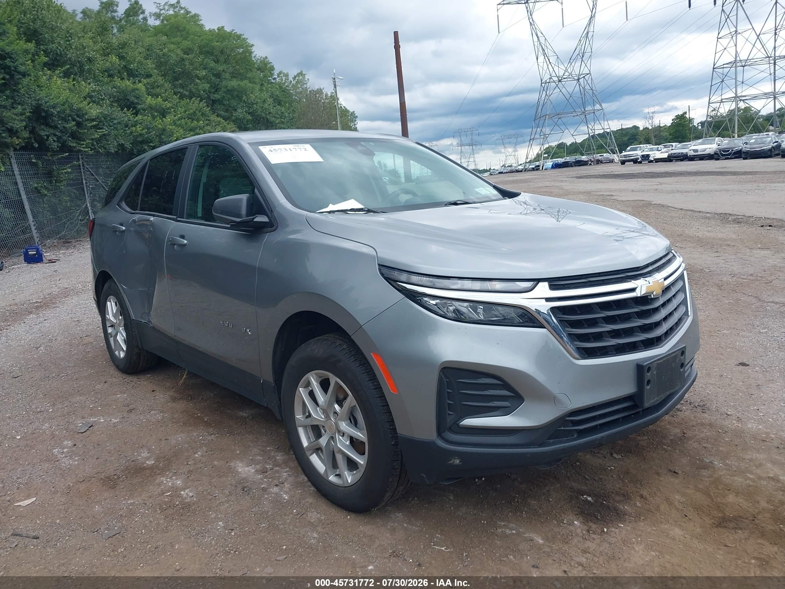 2023 Chevrolet Equinox LS, VIN 3GNAXSEG3PL176370 — Rear end