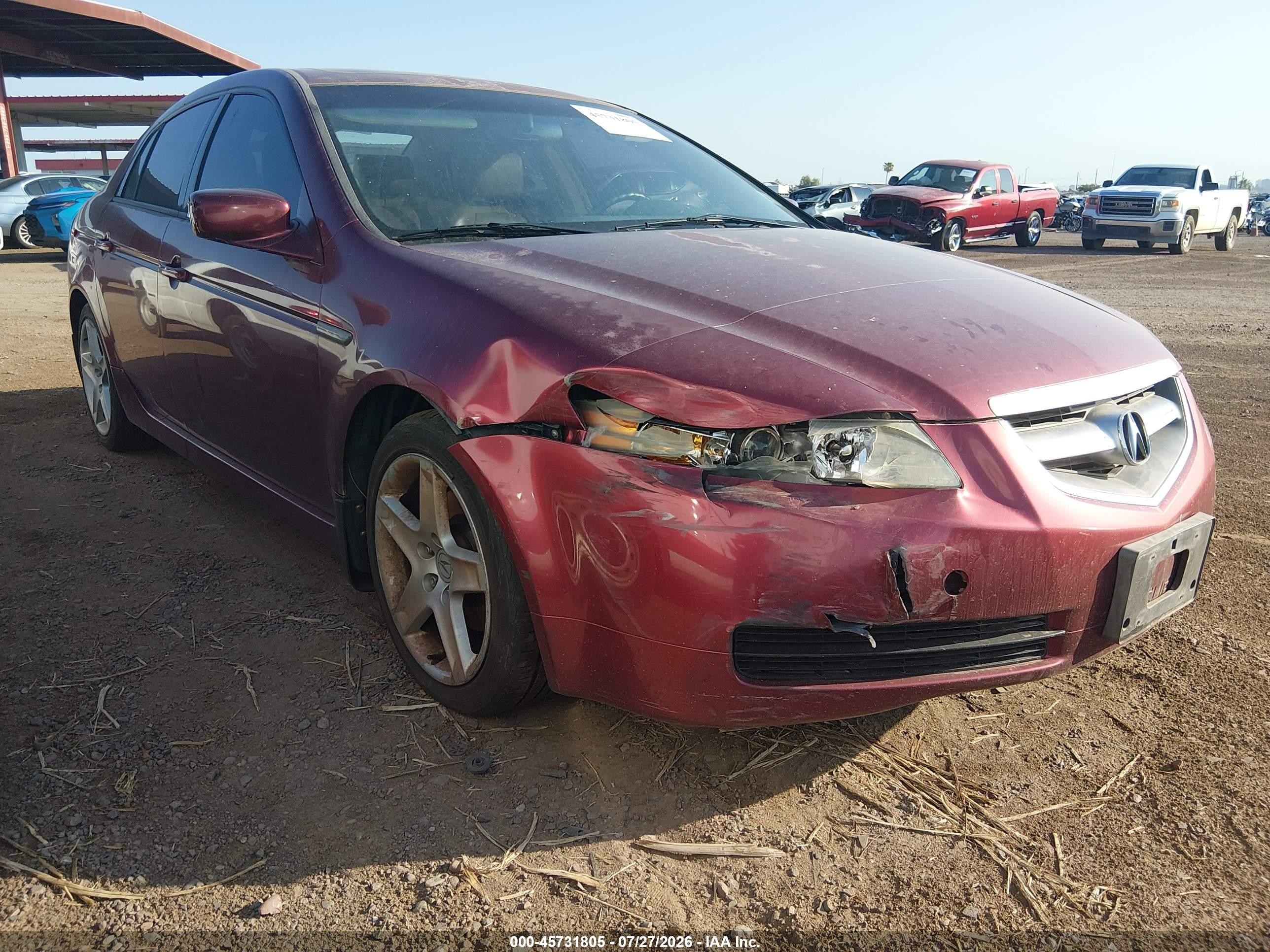 2004 Acura TL, VIN 19UUA66294A058247 — Normal wear