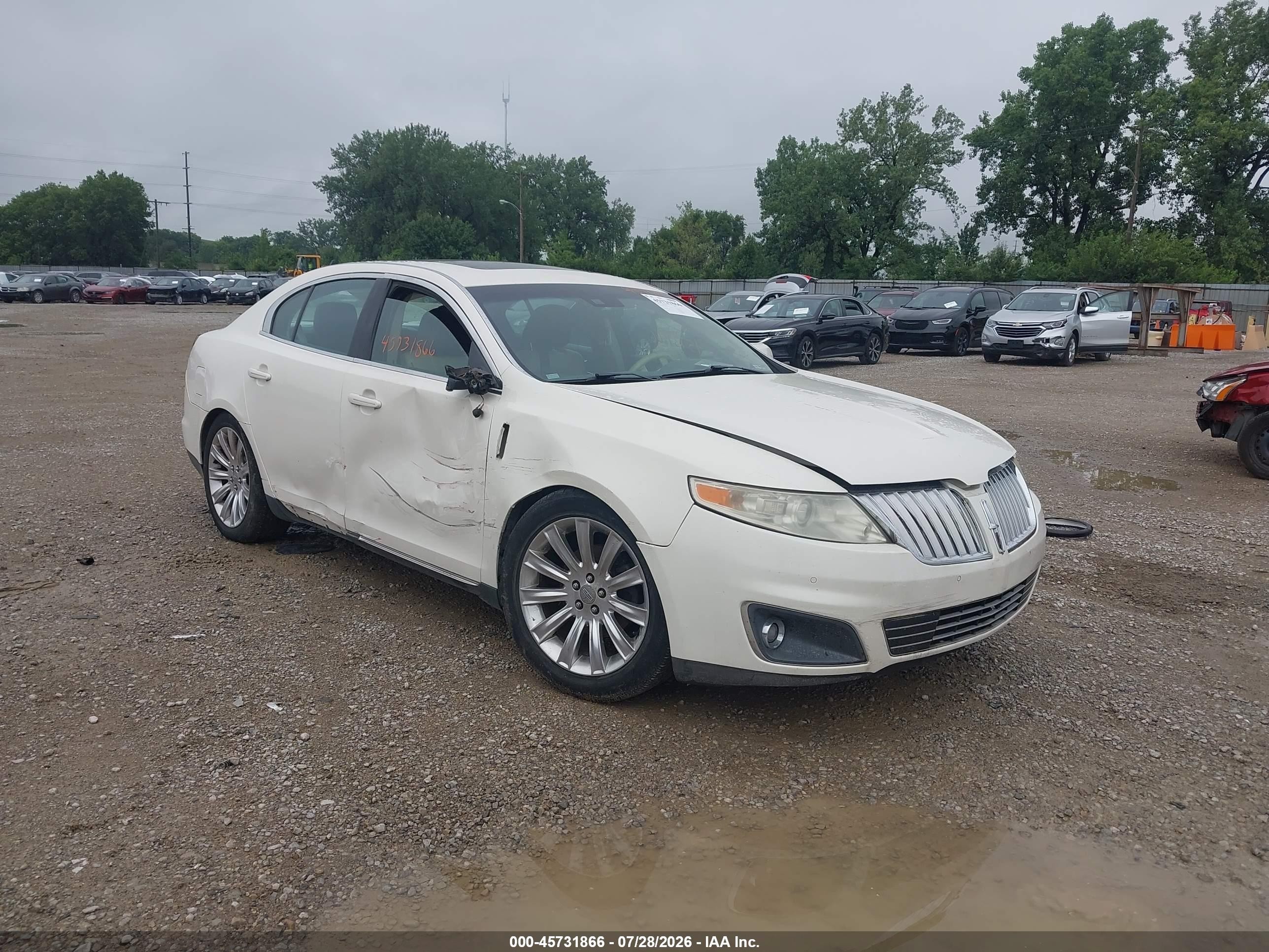2009 Lincoln MKS, VIN 1LNHM94R09G617838 — All over