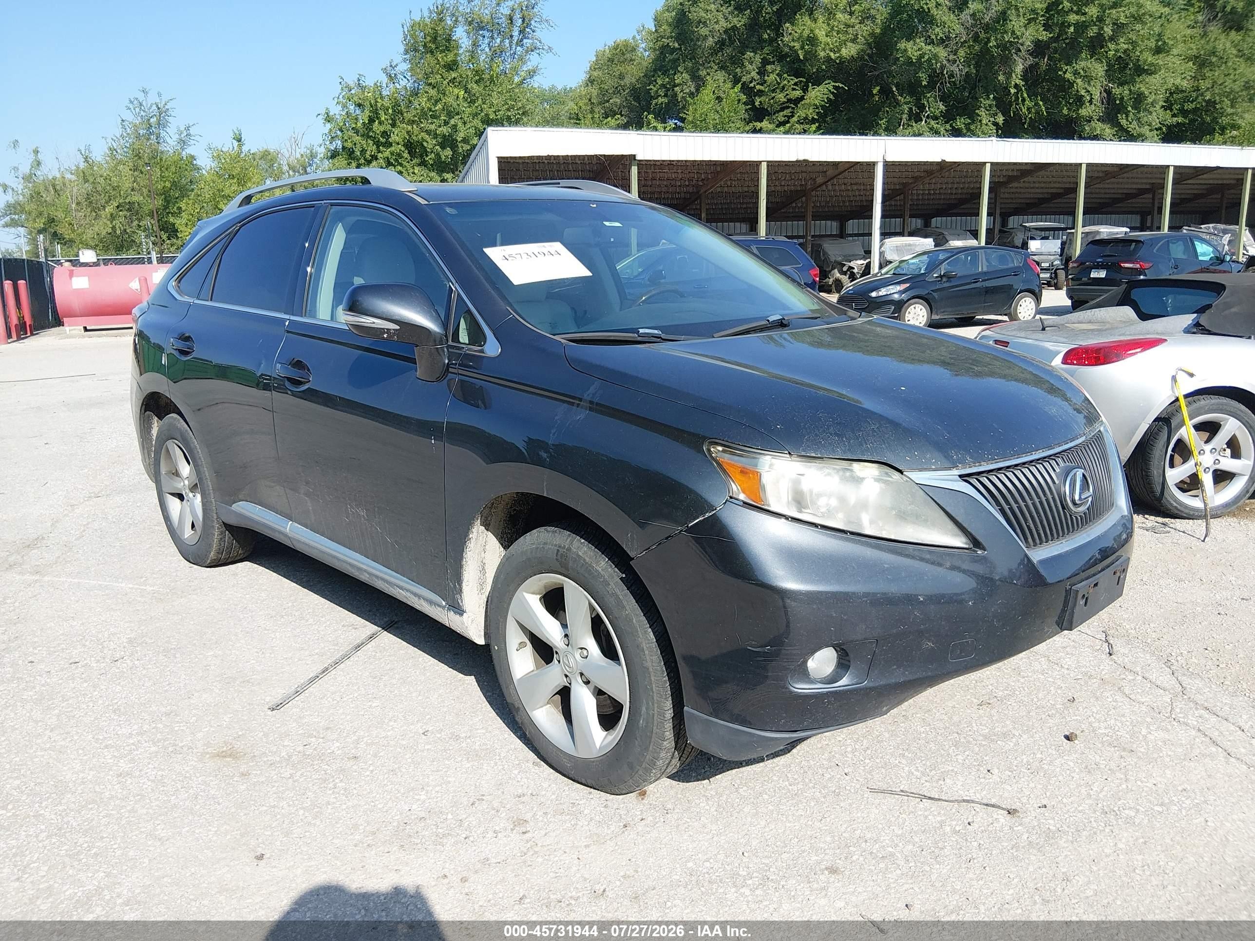 2010 Lexus RX 350, VIN 2T2BK1BA0AC016894 — Normal wear