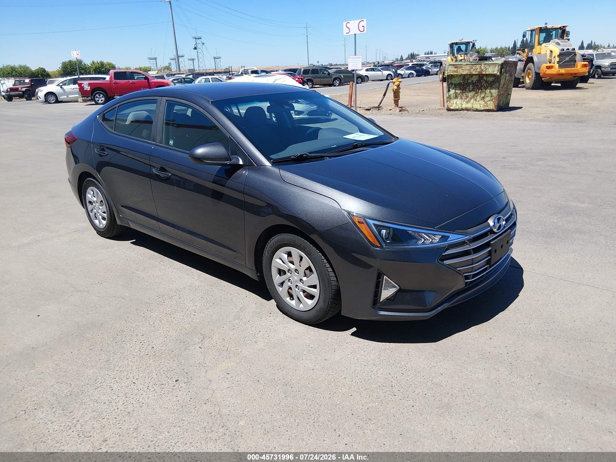 2020 Hyundai Elantra SE, VIN 5NPD74LF8LH603130 — Normal wear