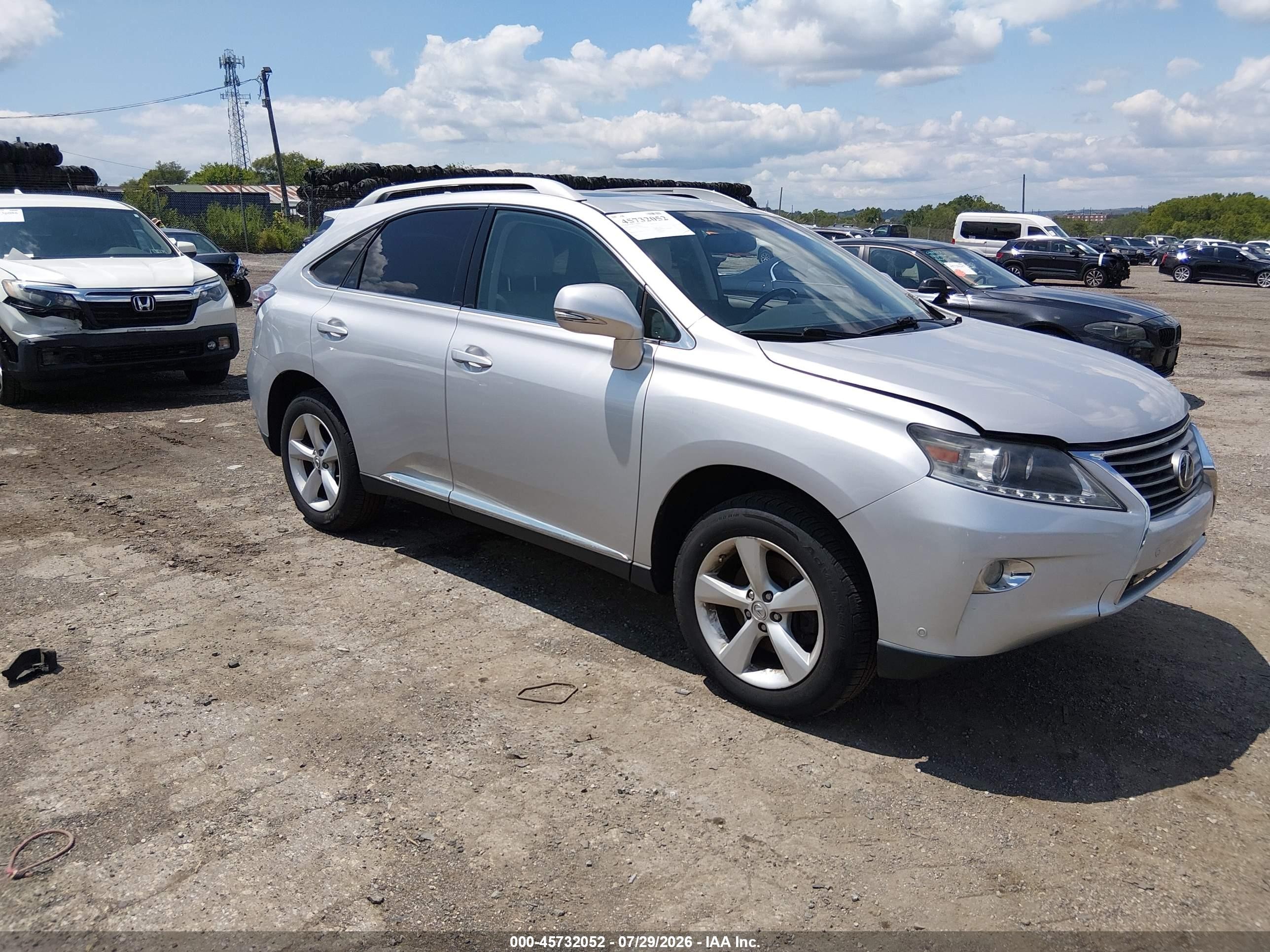 2015 Lexus RX 350, VIN 2T2BK1BA8FC288715 — Front end