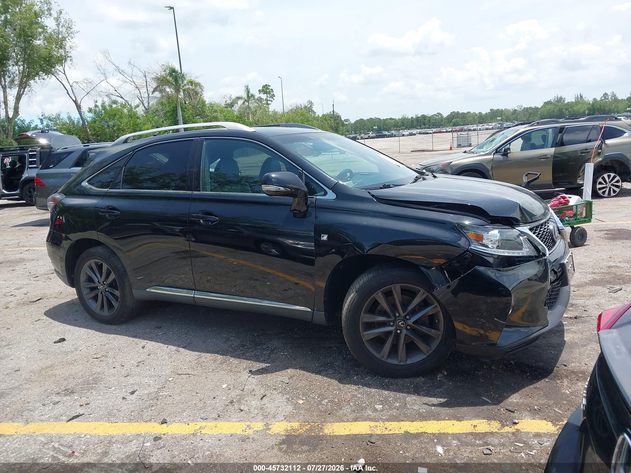 2014 Lexus RX 350, VIN 2T2BK1BA2EC249861 — Перед