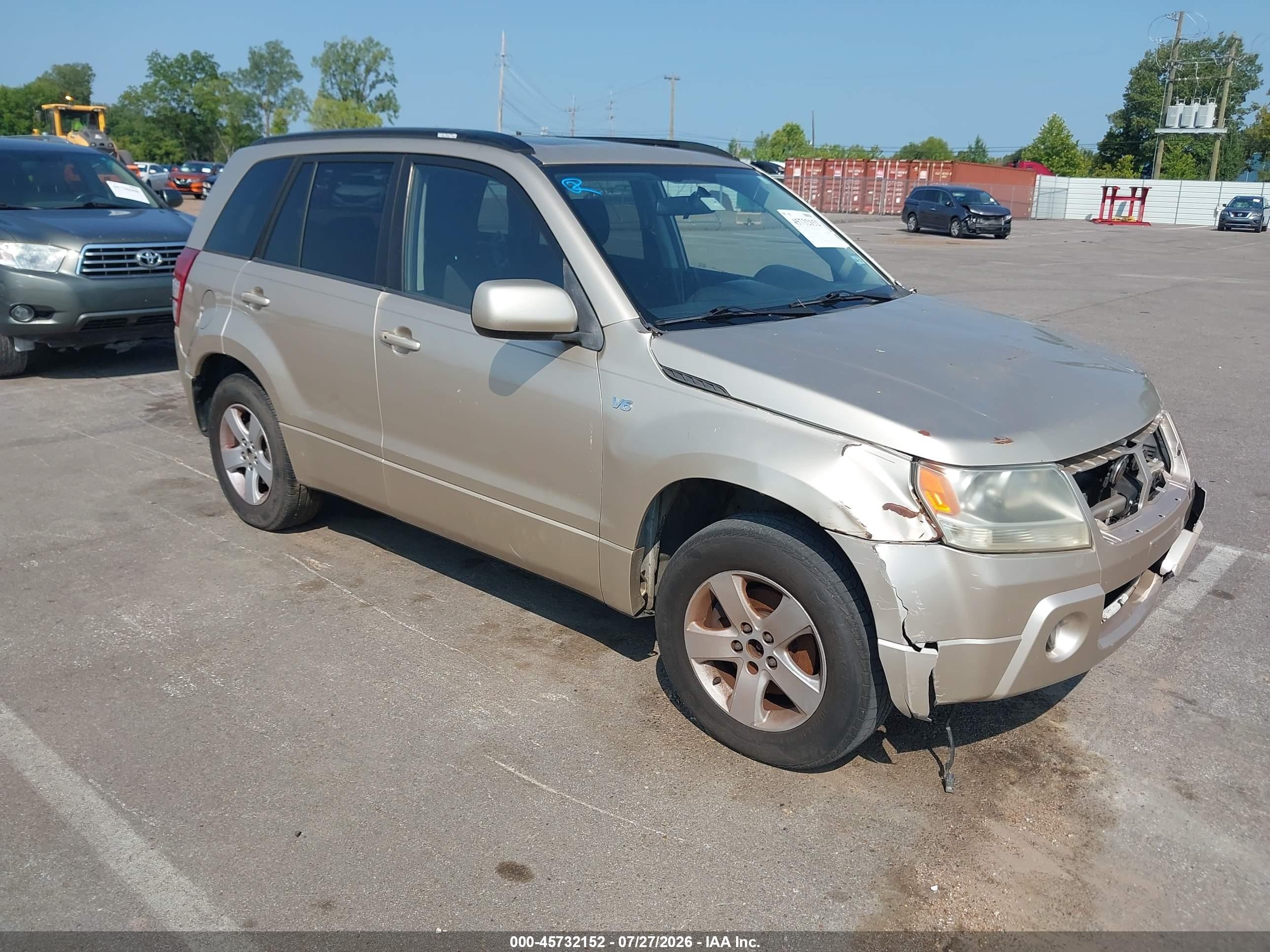 2007 Suzuki Grand Vitara XSport, VIN JS3TE944X74204180 — Обычный износ