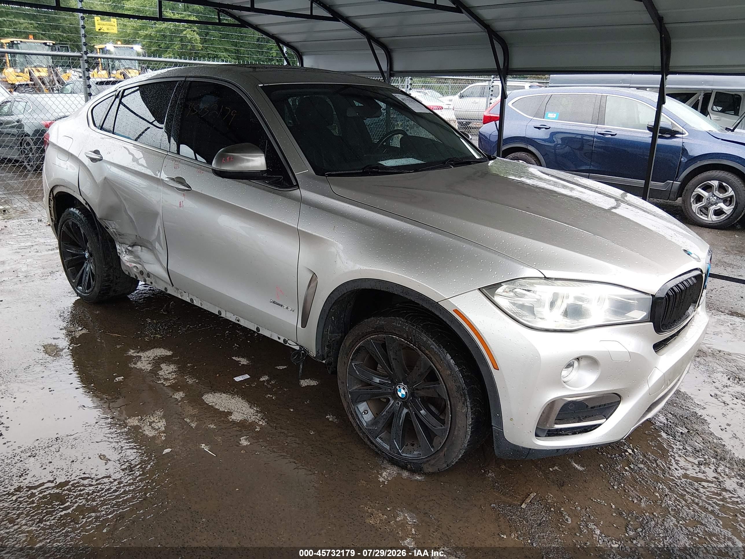 2016 BMW X6 xDrive35i, VIN 5UXKU2C59G0N78378 — Side