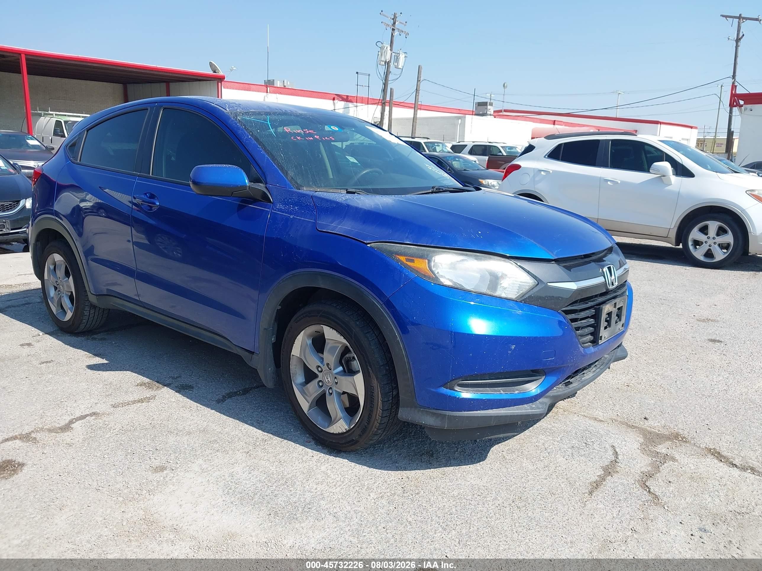 2018 Honda HR-V LX, VIN 3CZRU5H36JM723433 — Normal wear