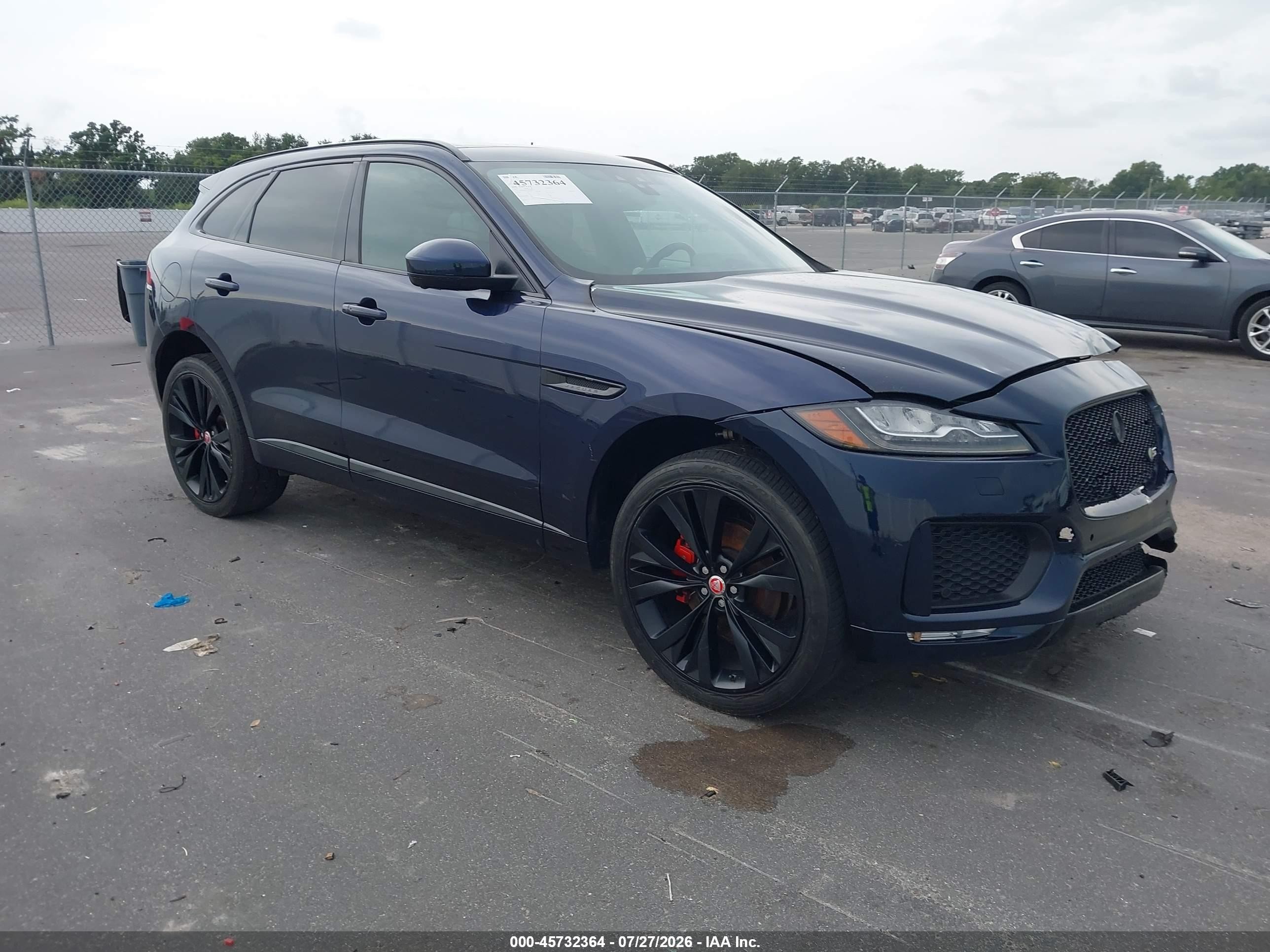 2017 Jaguar F-Pace S, VIN SADCM2BV5HA081142 — Front end
