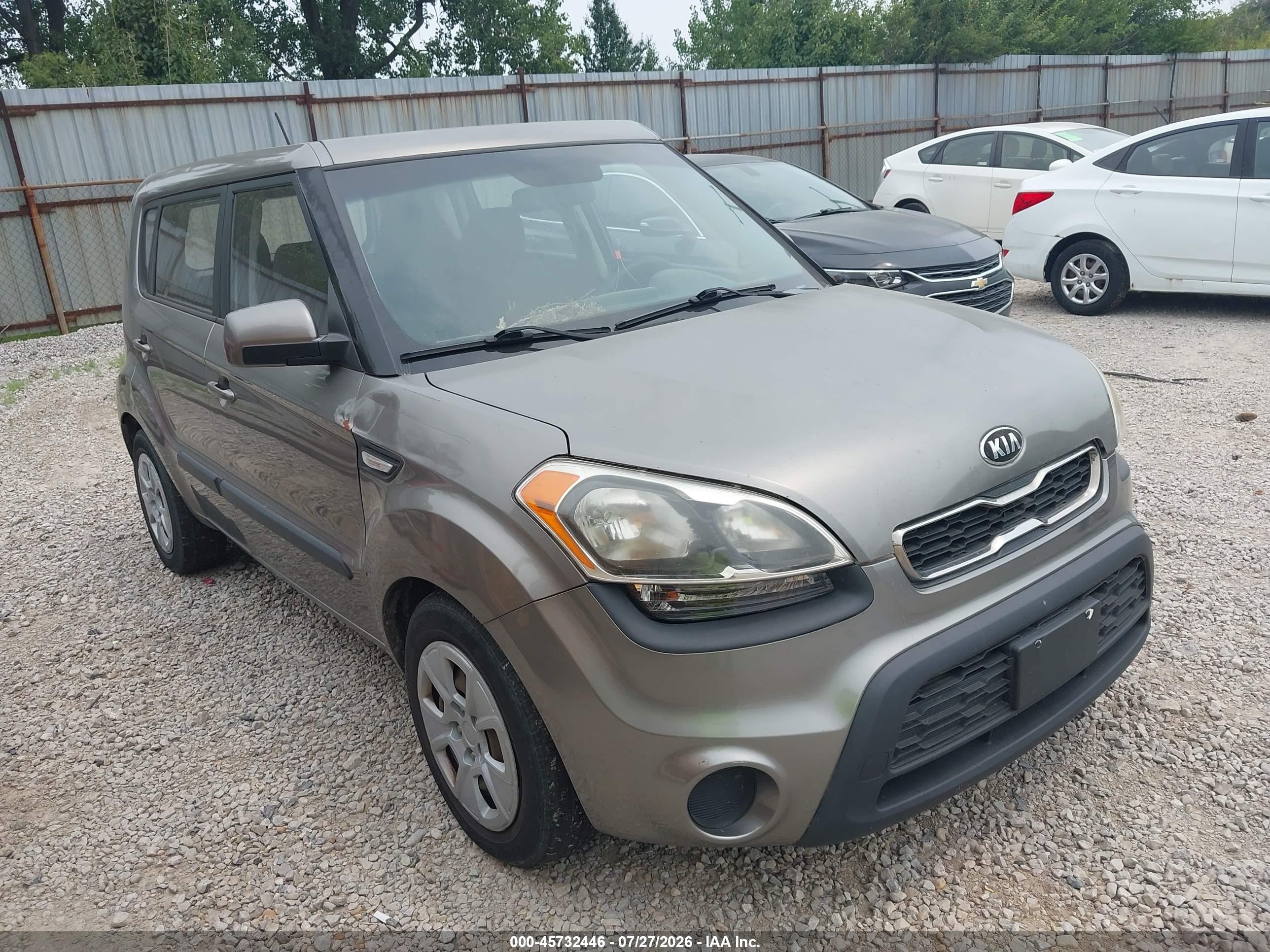2013 Kia Soul, VIN KNDJT2A53D7572923 — Normal wear