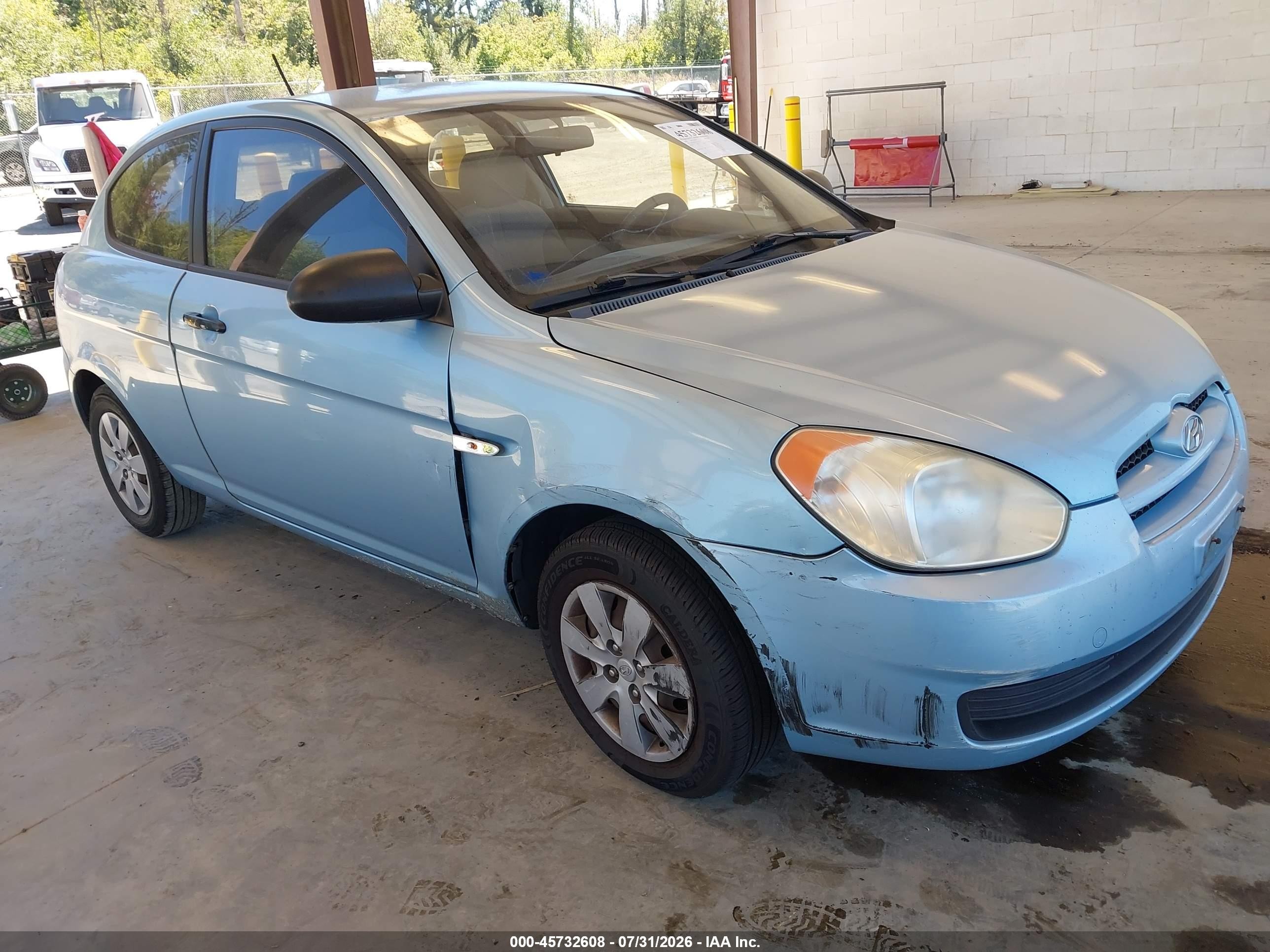 2009 Hyundai Accent Auto GS, VIN KMHCM36C69U117121 — All over