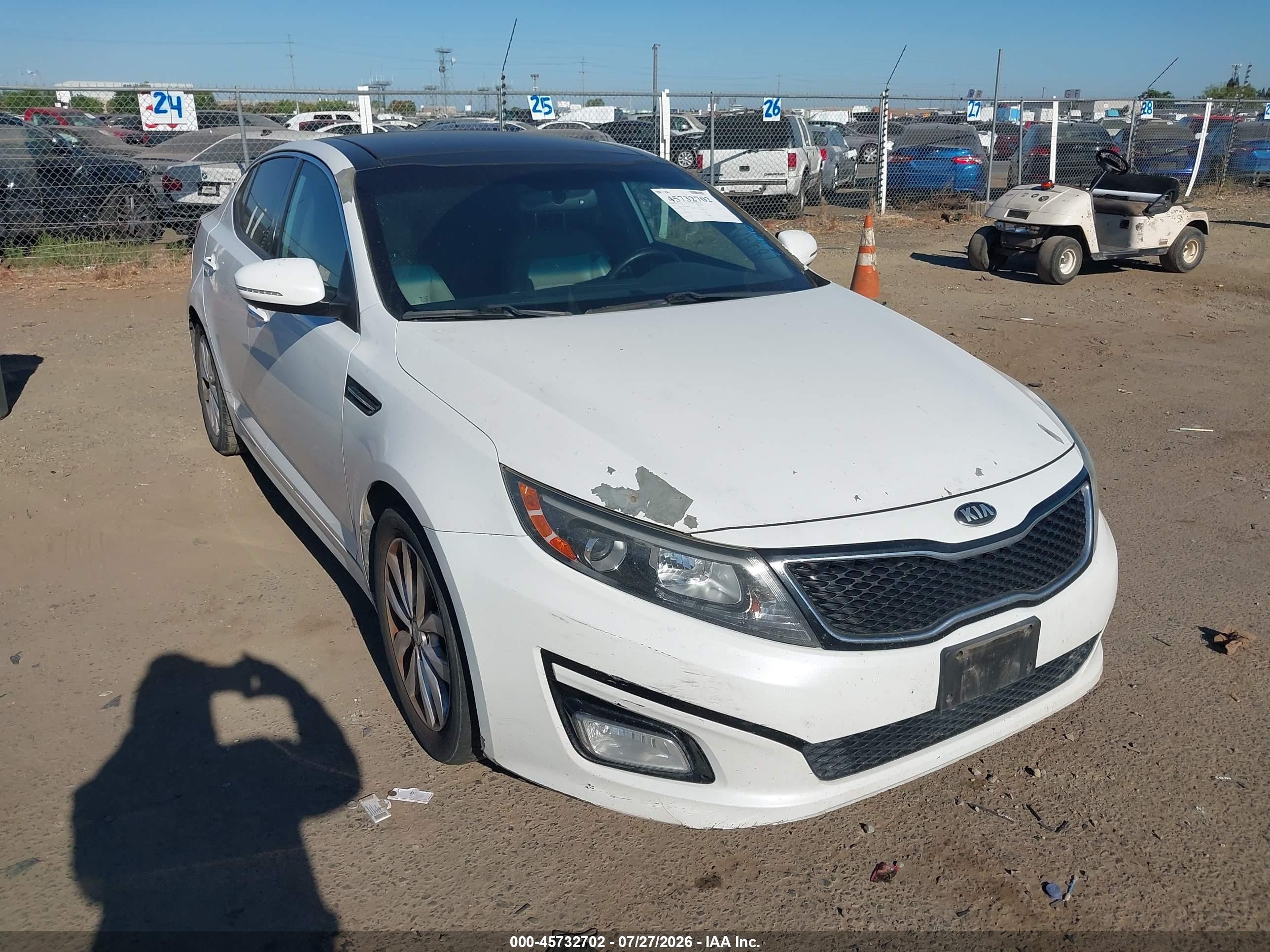 2014 Kia Optima EX, VIN 5XXGN4A73EG289190 — Normal wear