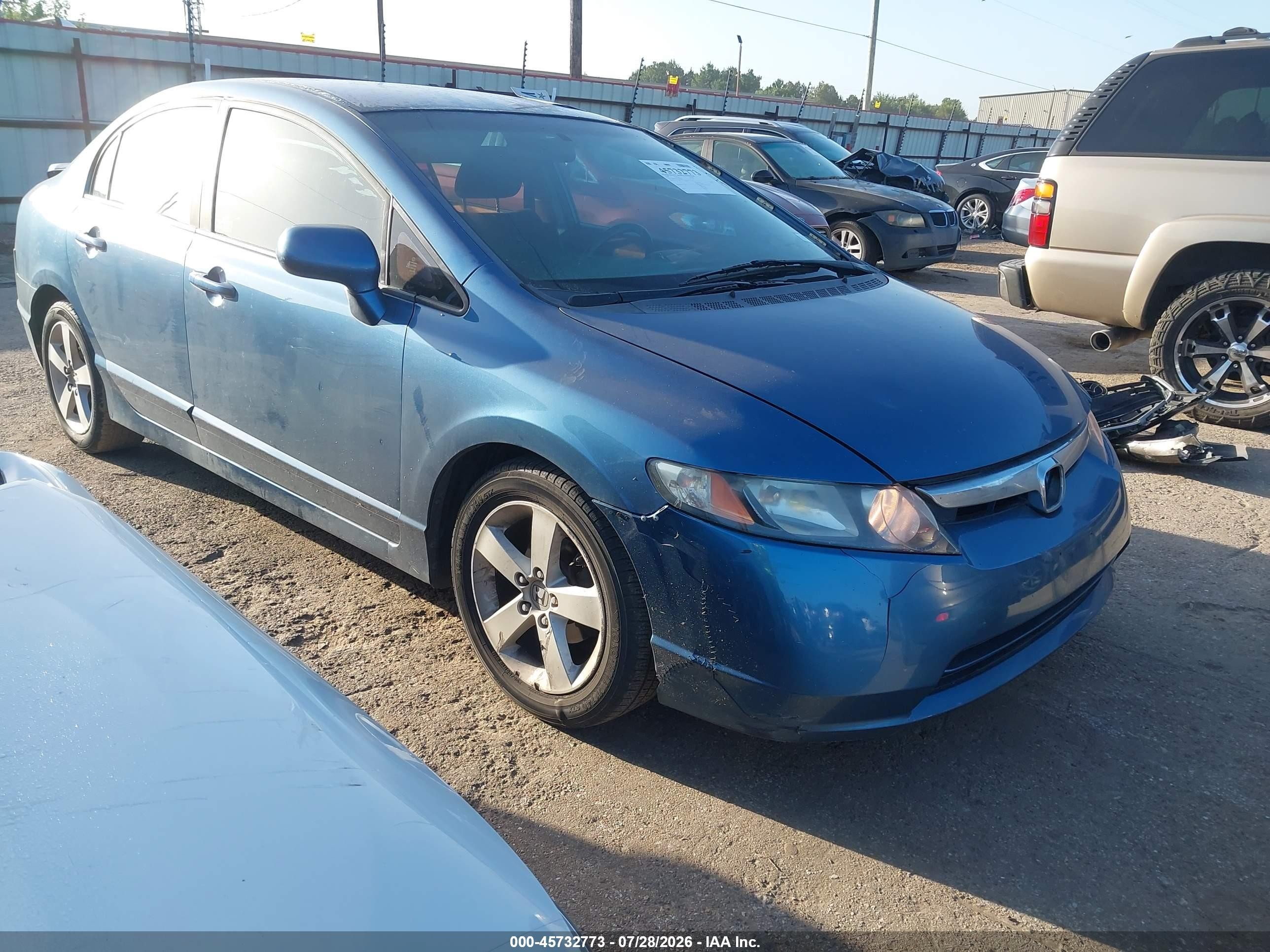 2010 Honda Civic LX-S, VIN 19XFA1F61AE059382 — Rear end