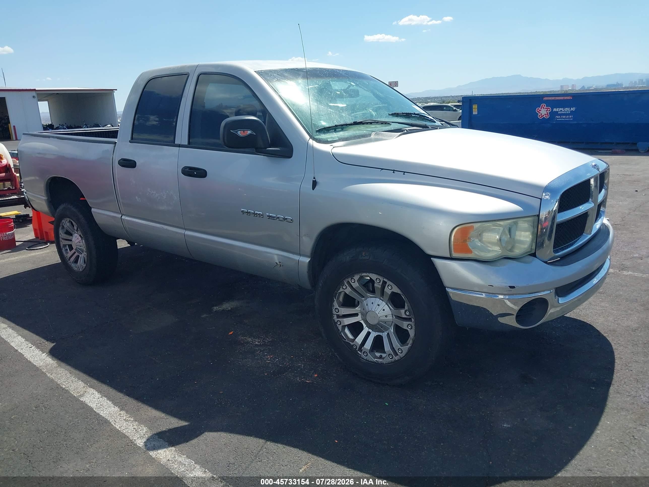 2004 Dodge 1500 ST, VIN 1D7HA18N44J106690 — Бок