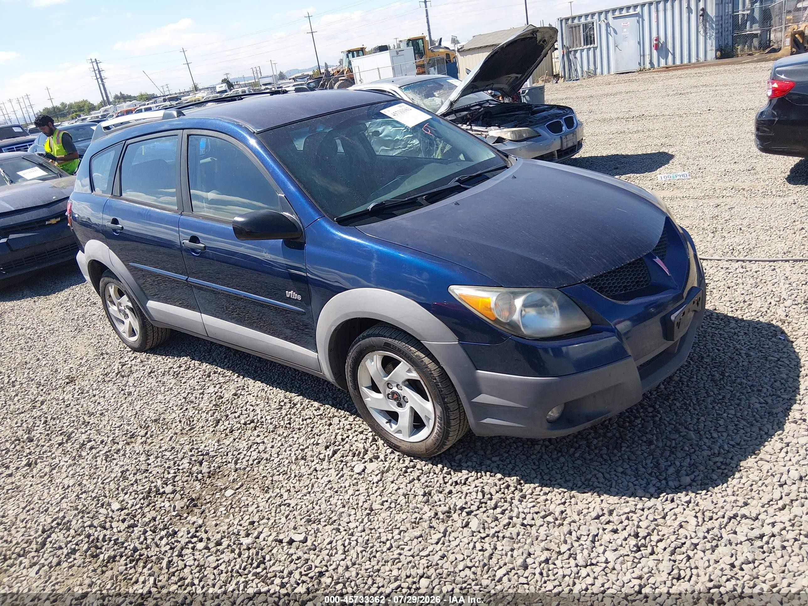 2003 Pontiac Vibe, VIN 5Y2SL62843Z413433 — Normal wear