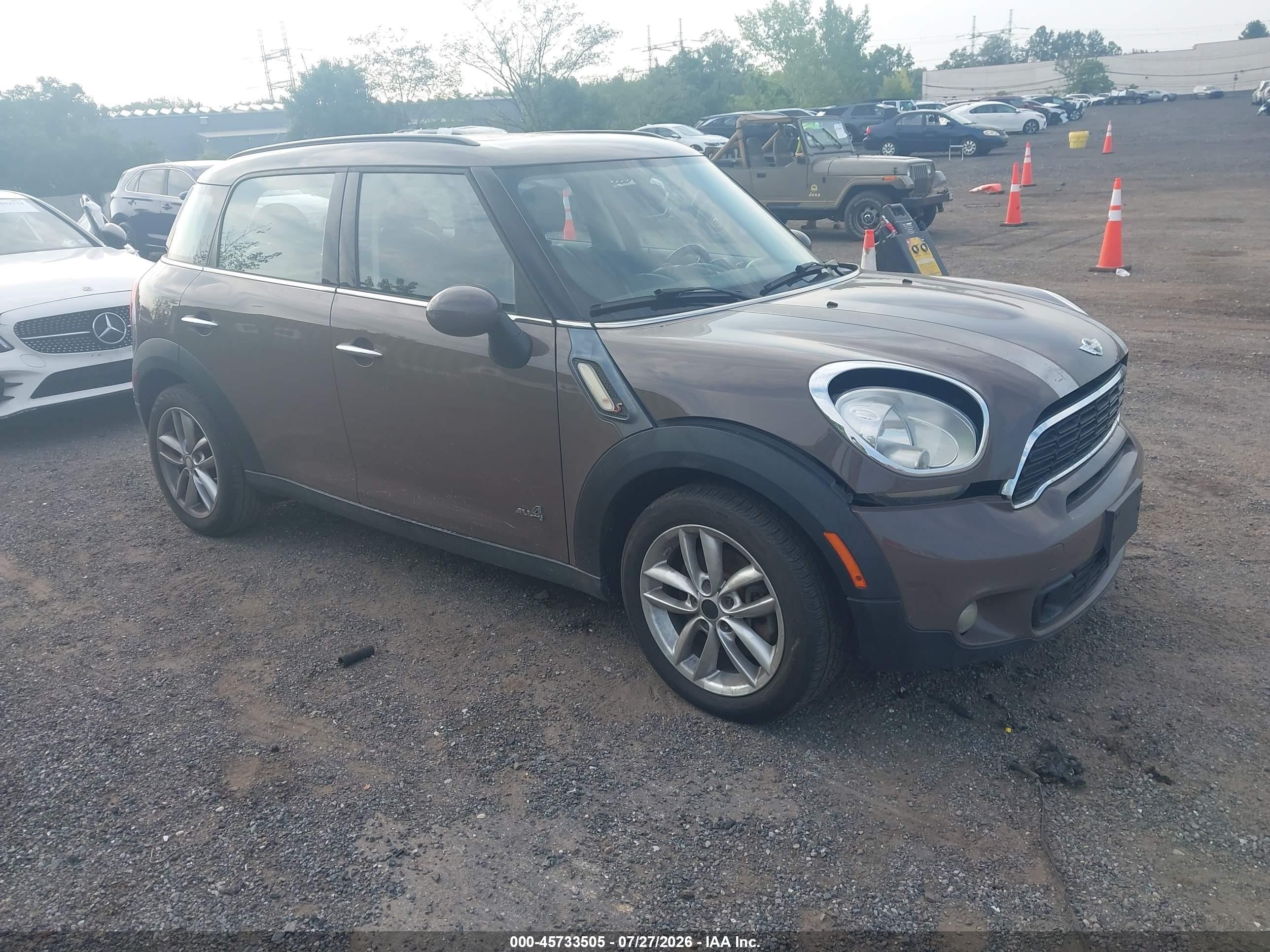 2014 MINI Countryman S, VIN WMWZC5C50EWP38854 — Обычный износ