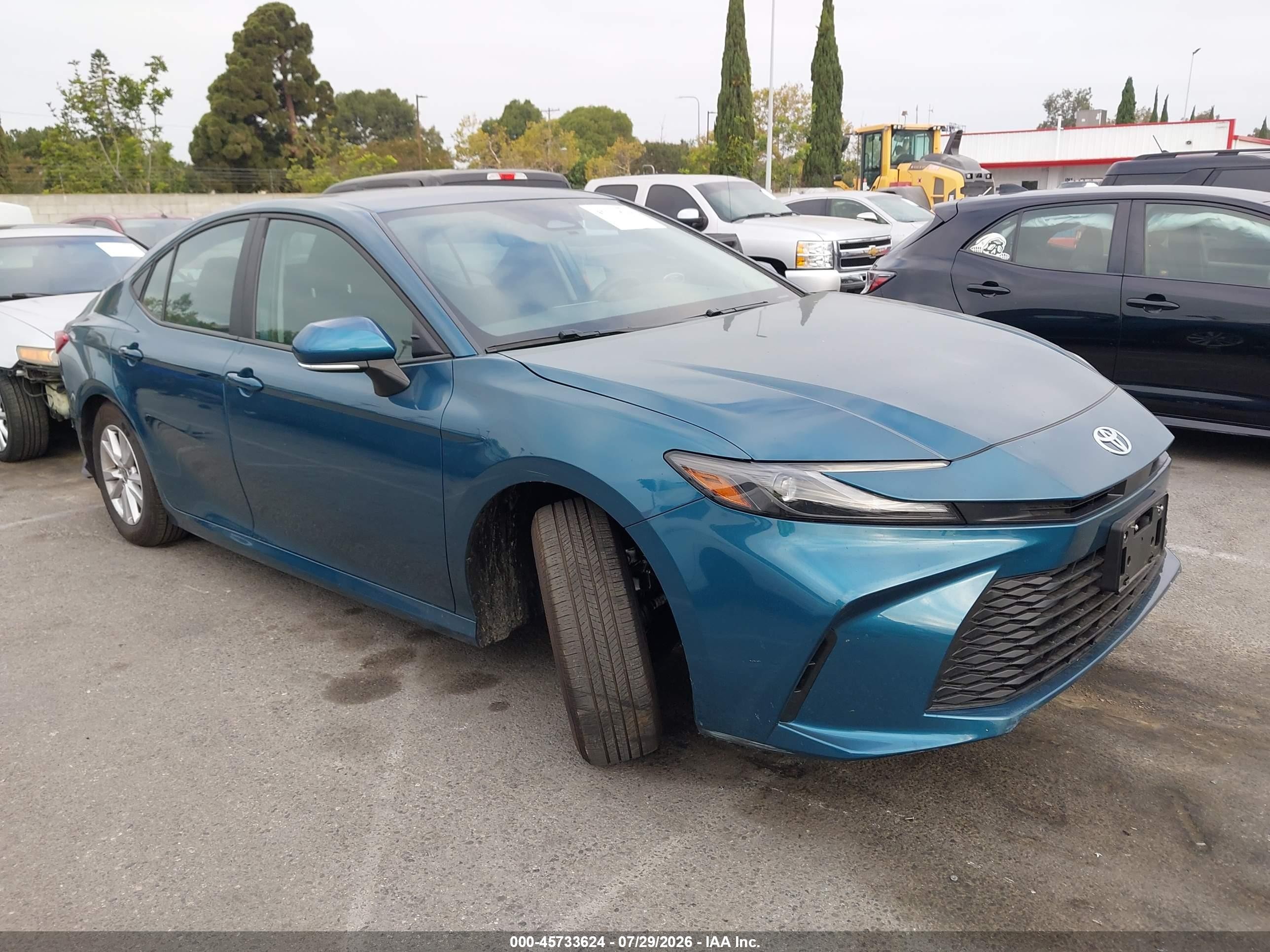 2025 Toyota Camry XSE, VIN 4T1DAACK6SU186345 — Rear end