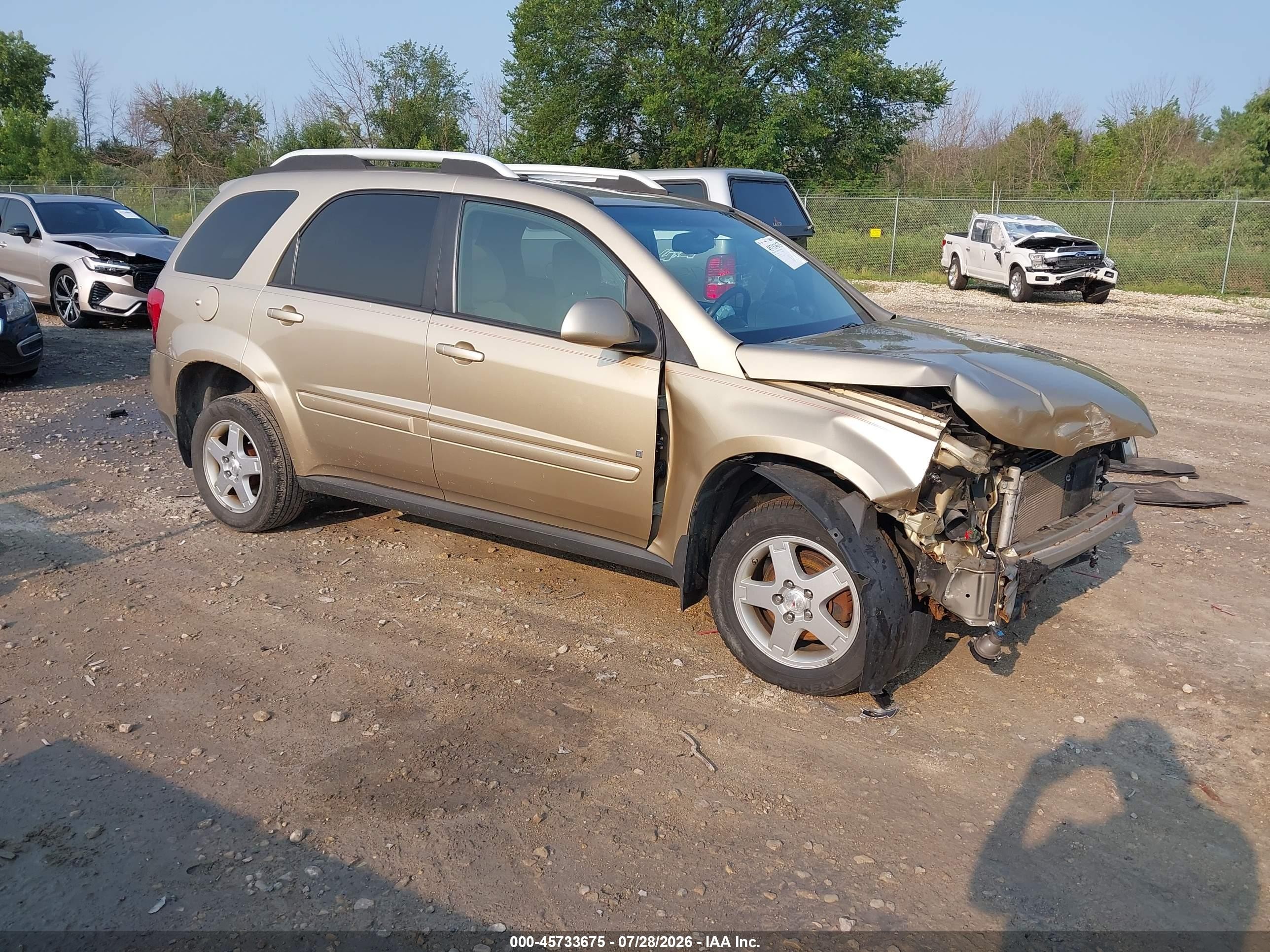 2008 Pontiac Torrent, VIN 2CKDL33FX86034761 — Front end