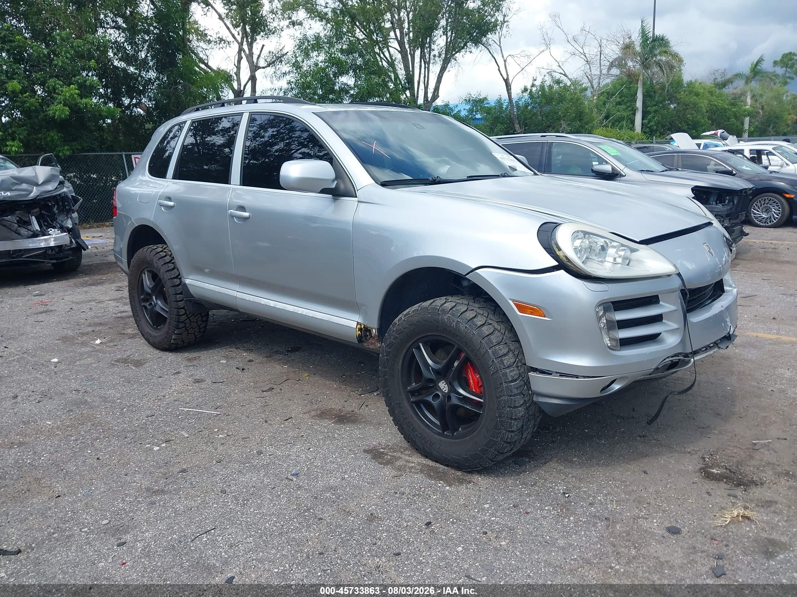 2009 Porsche Cayenne S, VIN WP1AB29PX9LA46536 — Front end