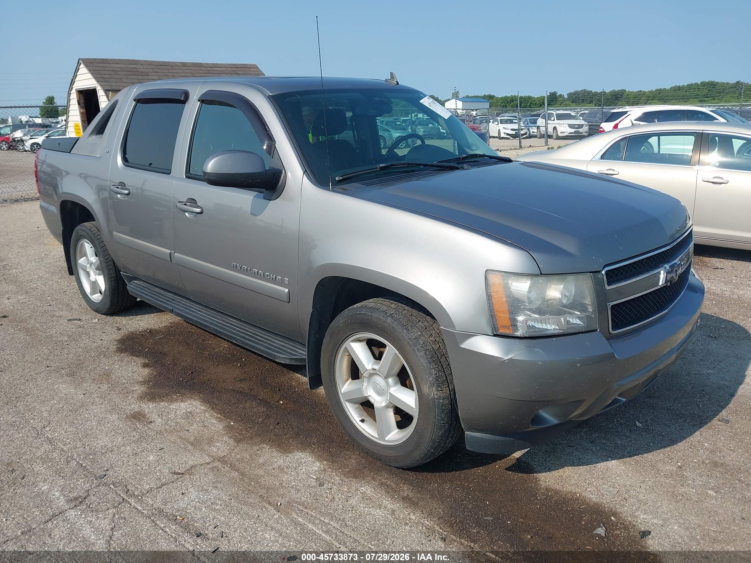2008 Chevrolet Avalanche 1LT, VIN 3GNFK12388G185172 — Normal wear