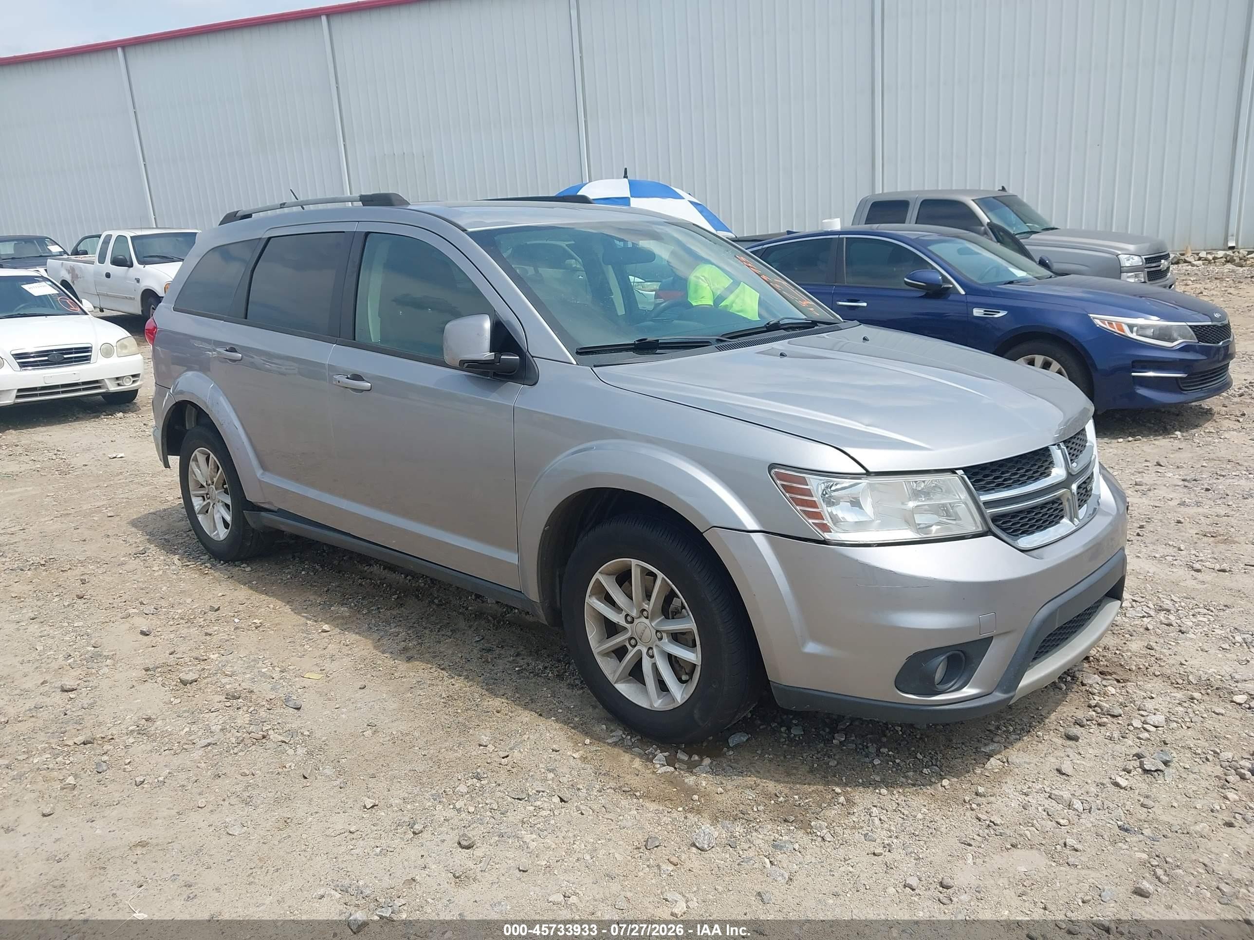 2017 Dodge Journey SXT, VIN 3C4PDCBG1HT636701 — Обычный износ
