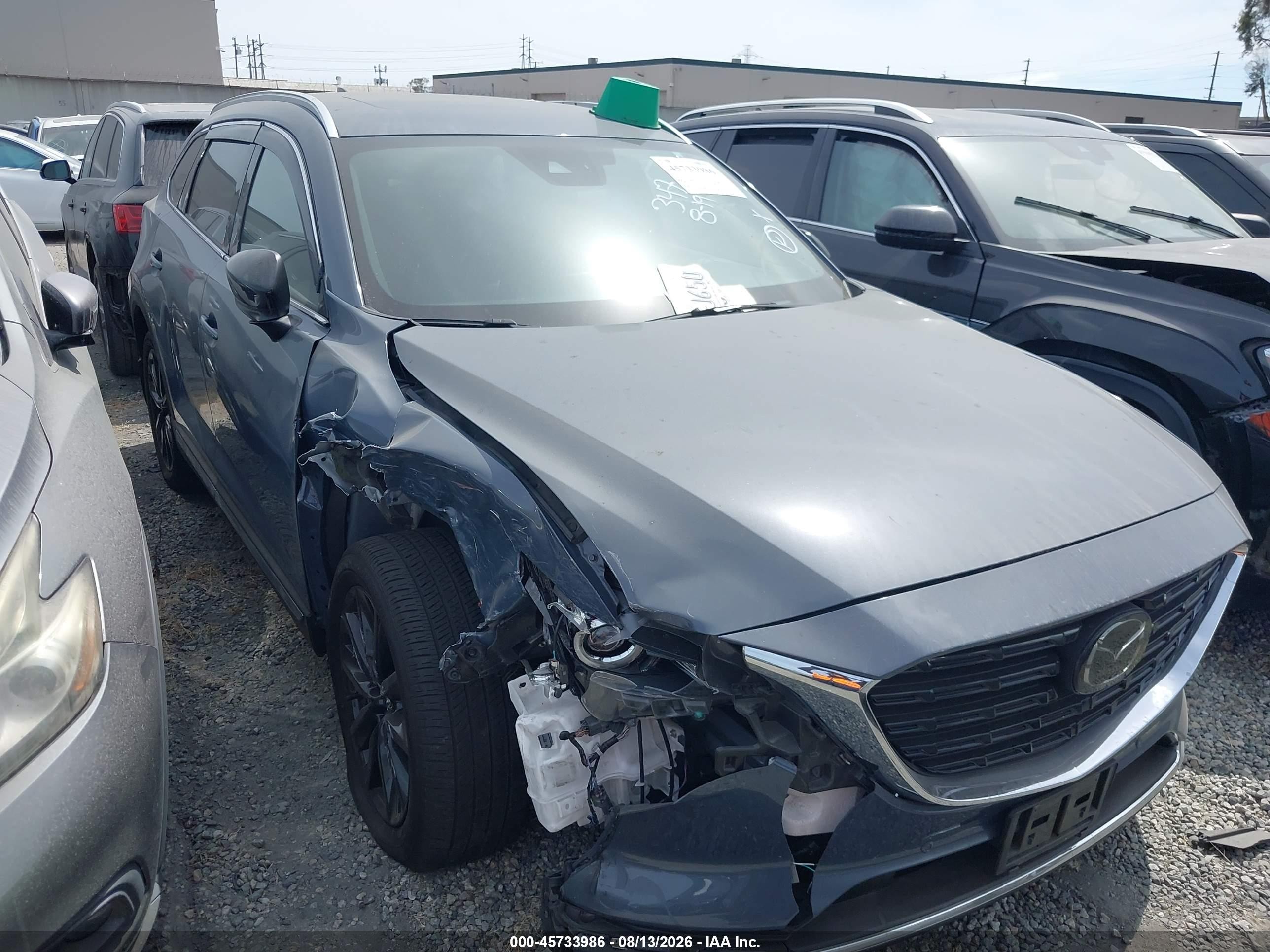 2023 Mazda CX-9 Grand Touring, VIN JM3TCBDY2P0631513 — Front end