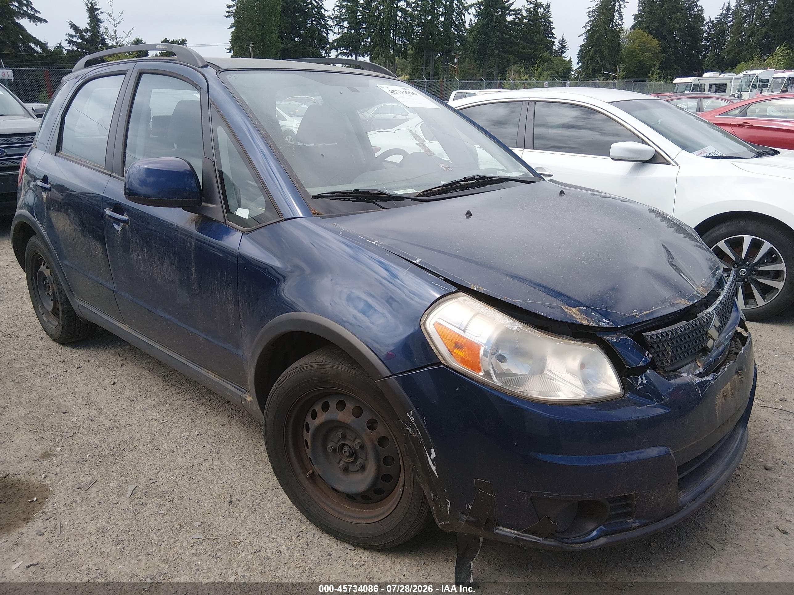 2011 Suzuki SX4 Crossover, VIN JS2YB5A30B6304986 — Normal wear
