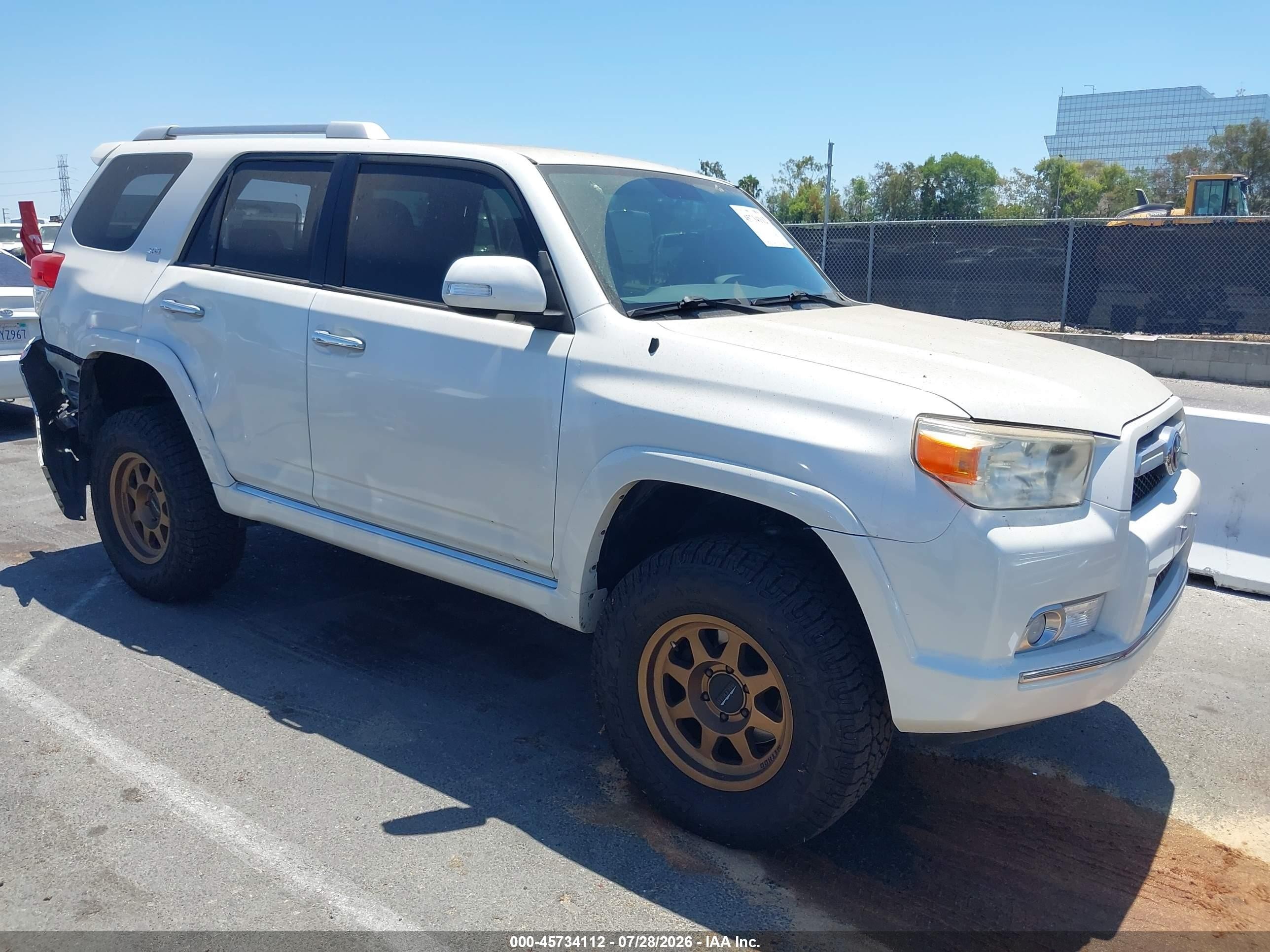 2010 Toyota 4Runner Limited, VIN JTEBU5JR5A5013236 — Rear end
