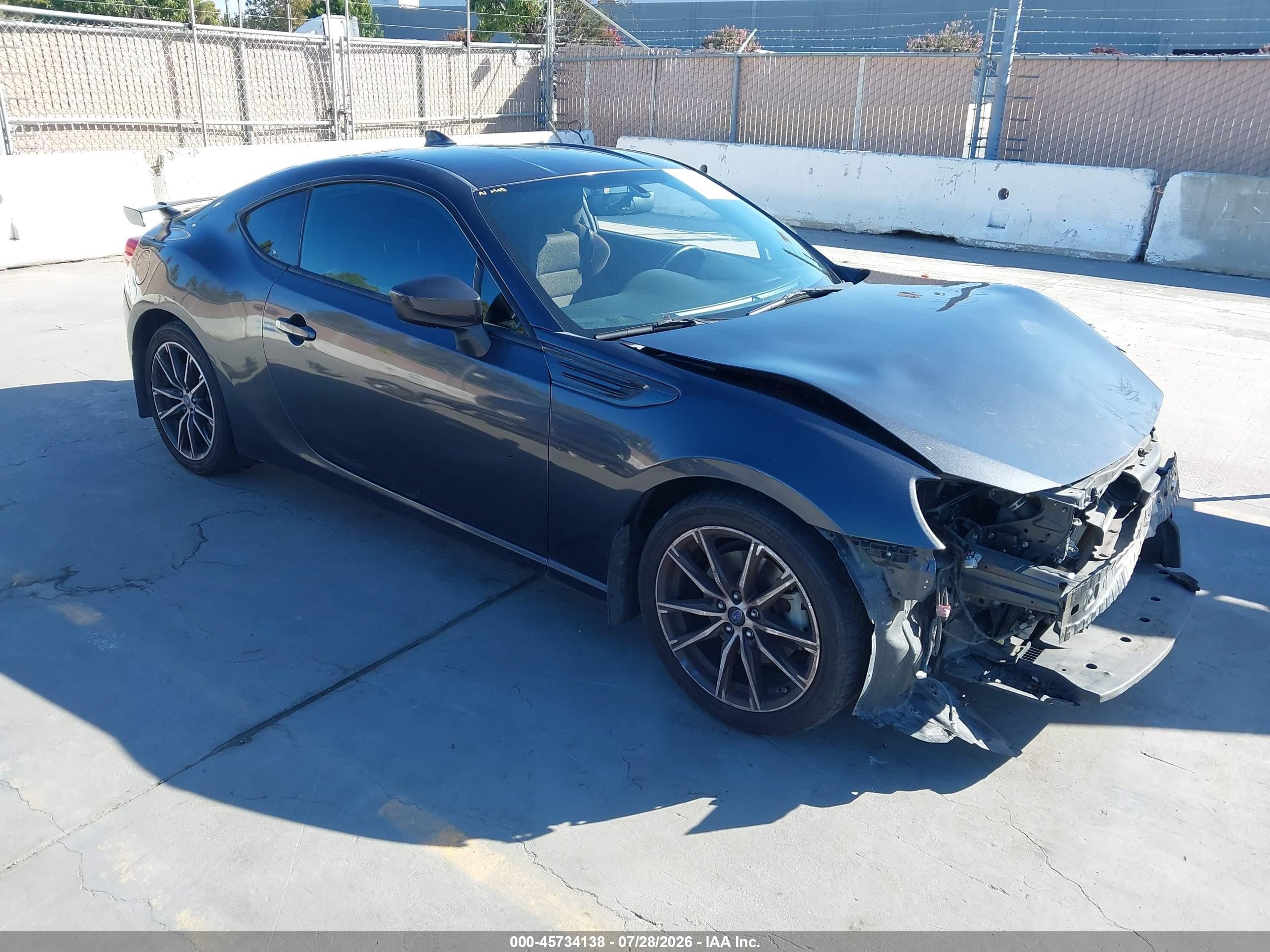 2017 Subaru BRZ Premium, VIN JF1ZCAB17H9600781 — Перед