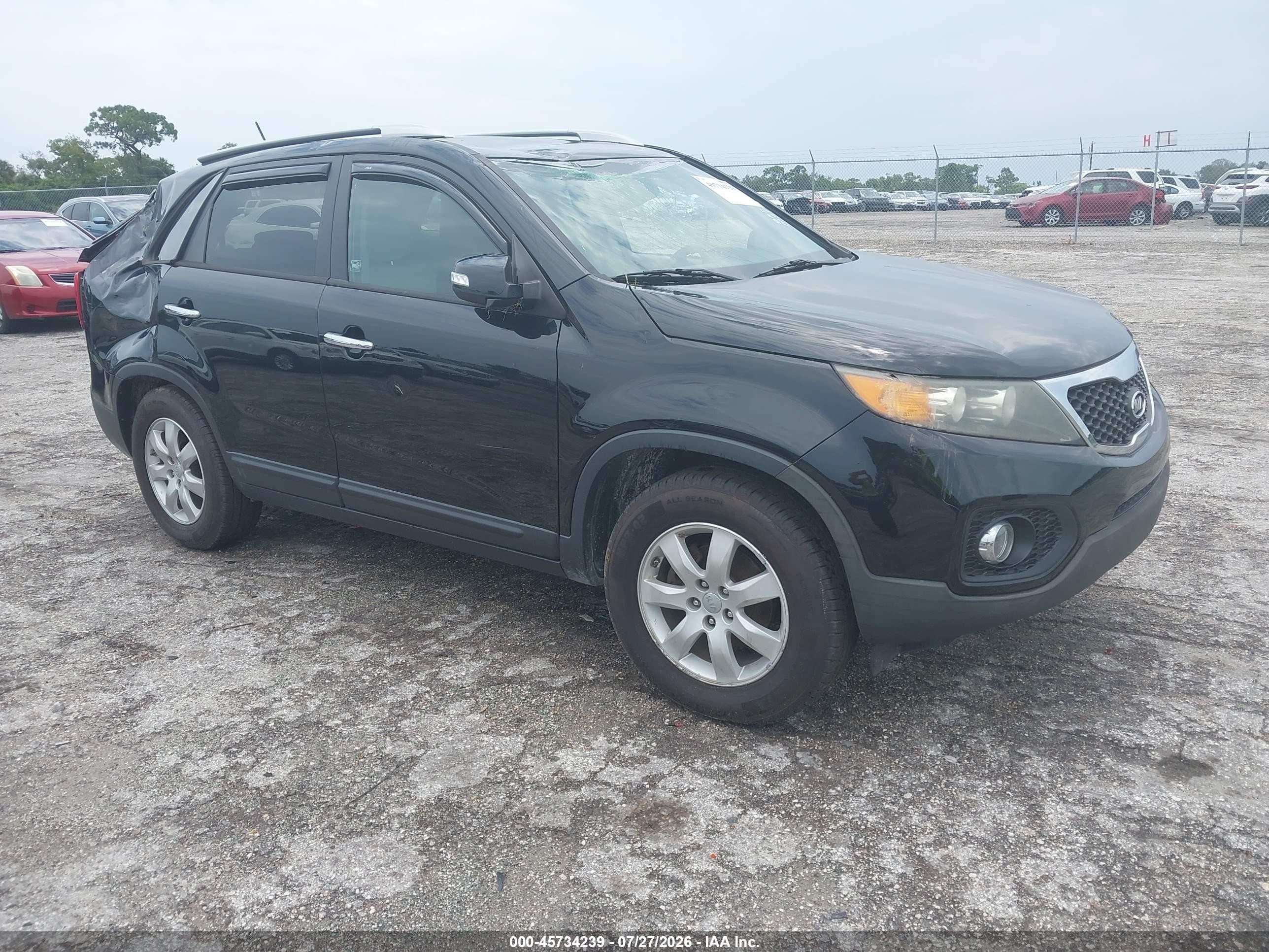 2012 Kia Sorento LX, VIN 5XYKT4A65CG233252 — All over