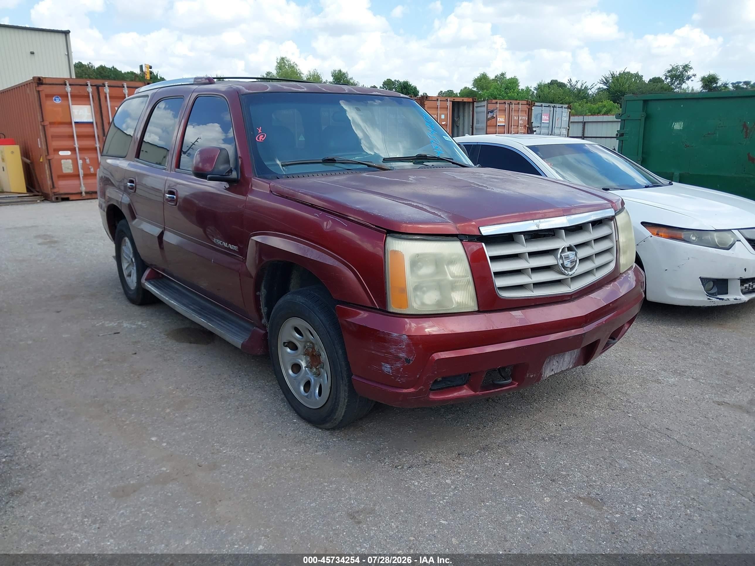 2002 Cadillac Escalade, VIN 1GYEC63TX2R121133 — Обычный износ